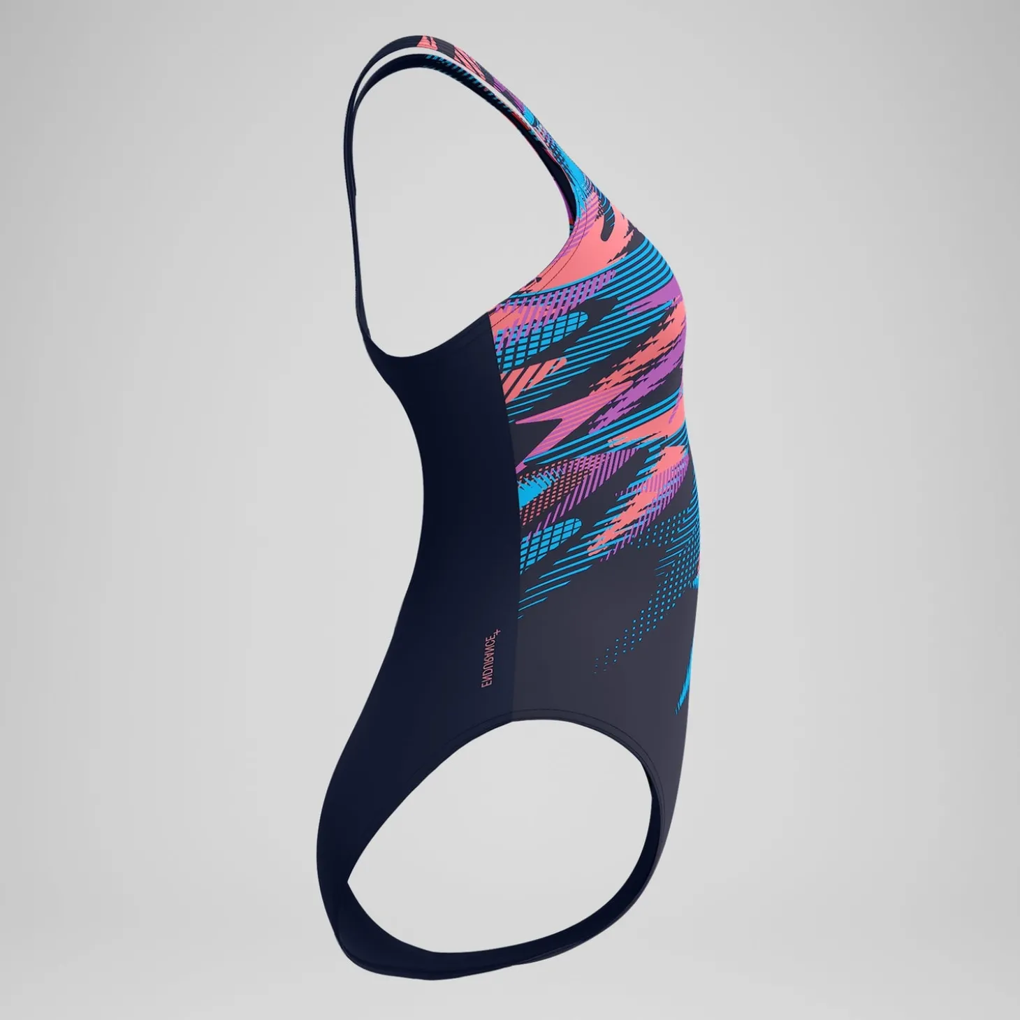 Clearance Maillot de bain Femme Medalist imprimé numérique bleu/rose Femme Maillots 1 Pièce