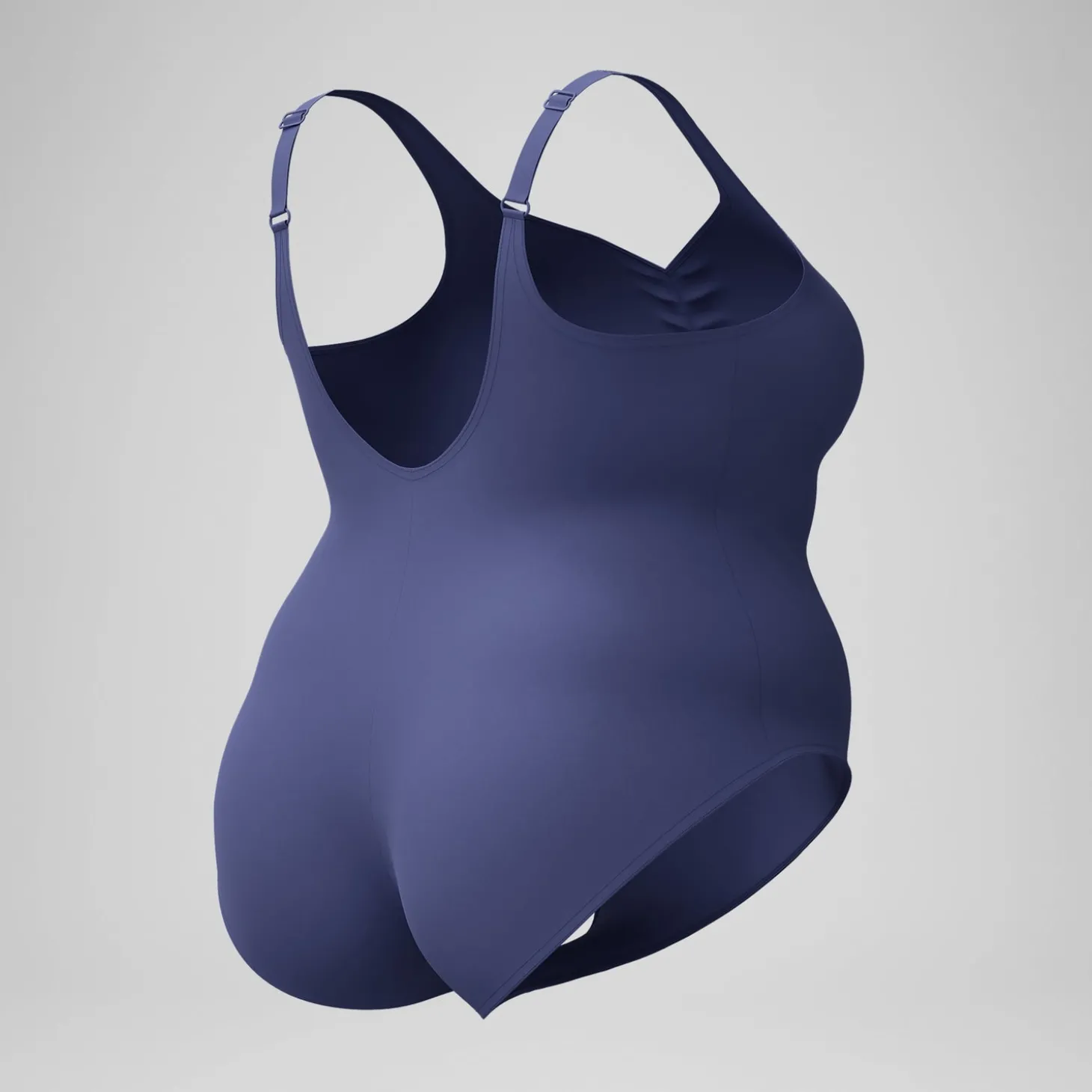 Outlet Maillot de bain Femme Plus Size effet galbant AquaNite bleu Femme Maillots 1 Pièce