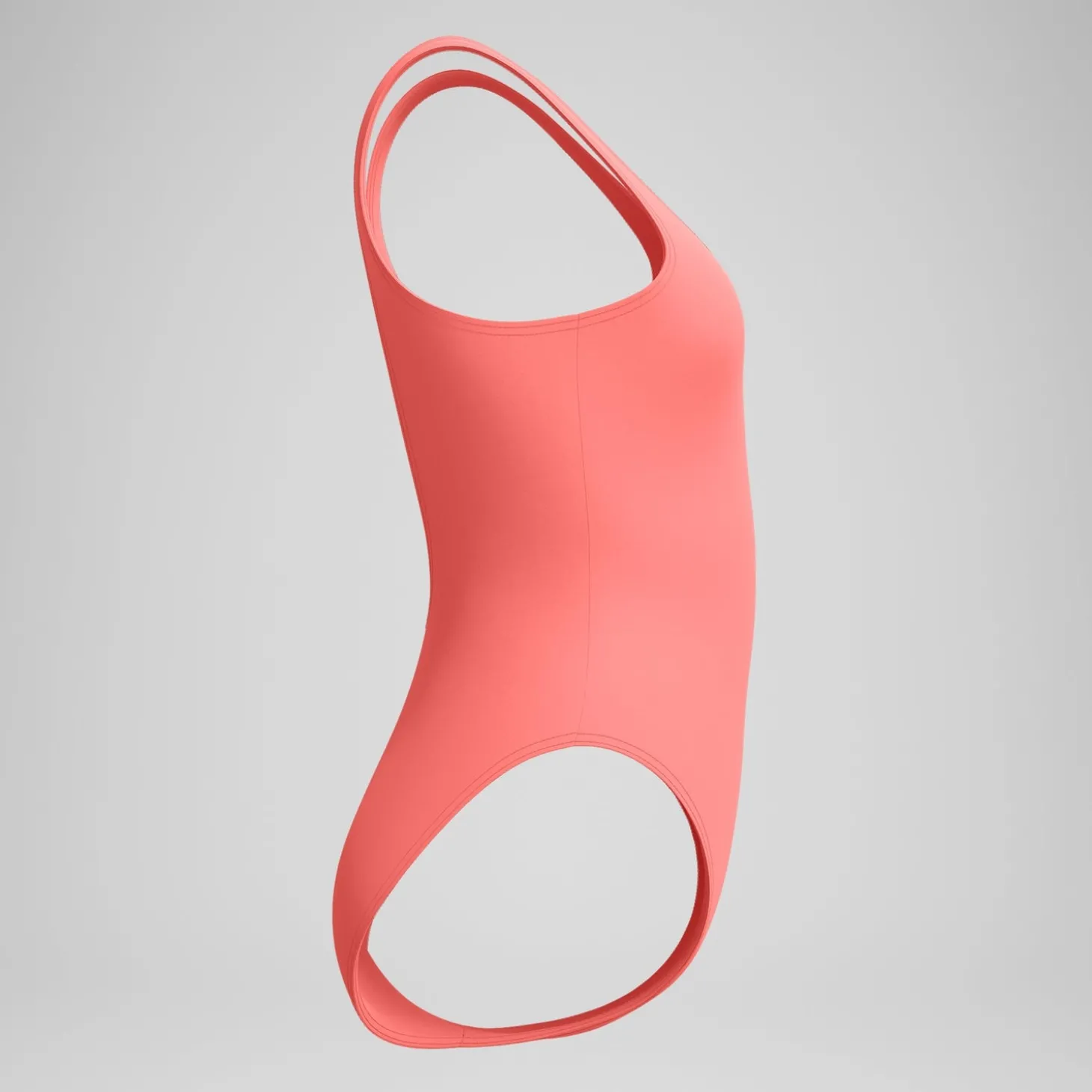 Store Maillot de bain Femme texturé à dos en U Deep corail Femme Maillots 1 Pièce