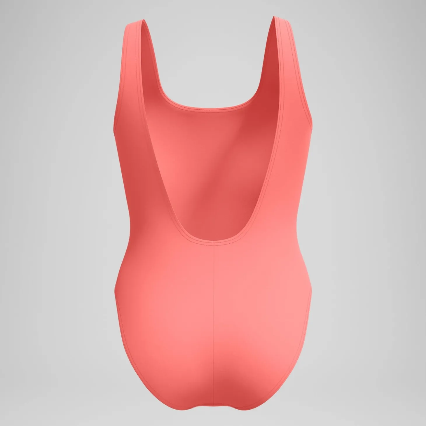 Store Maillot de bain Femme texturé à dos en U Deep corail Femme Maillots 1 Pièce