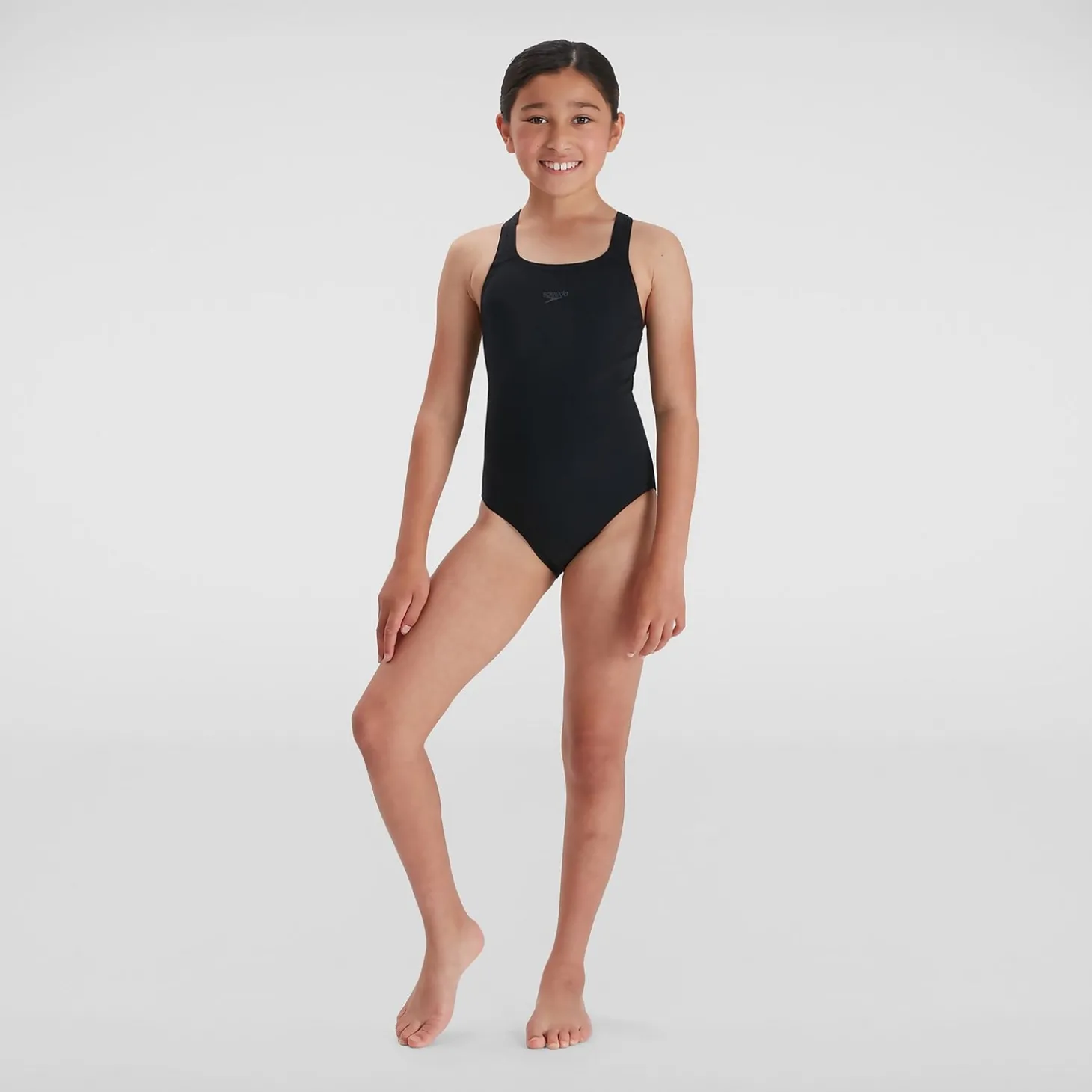 Best Maillot de bain Fille Eco Endurance+ Medalist noir Enfant Maillots De Bain