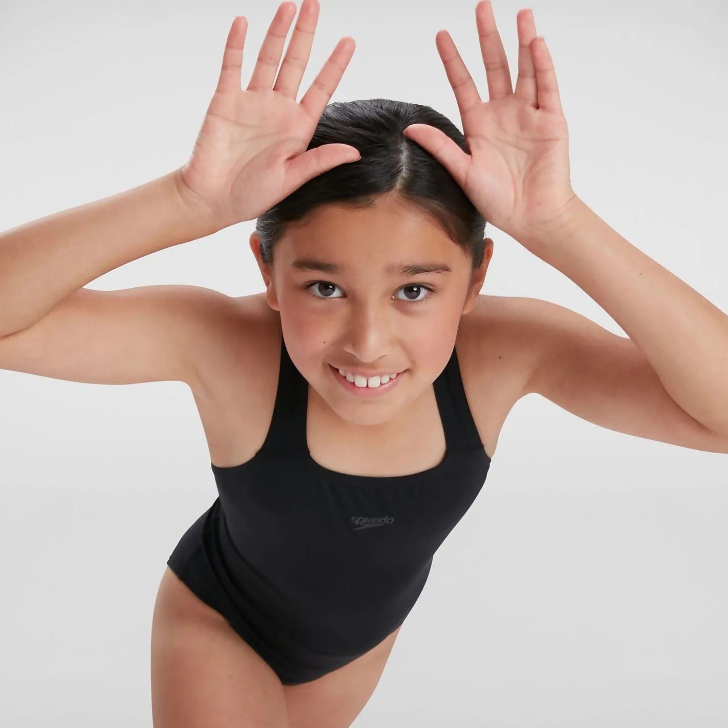 Best Maillot de bain Fille Eco Endurance+ Medalist noir Enfant Maillots De Bain