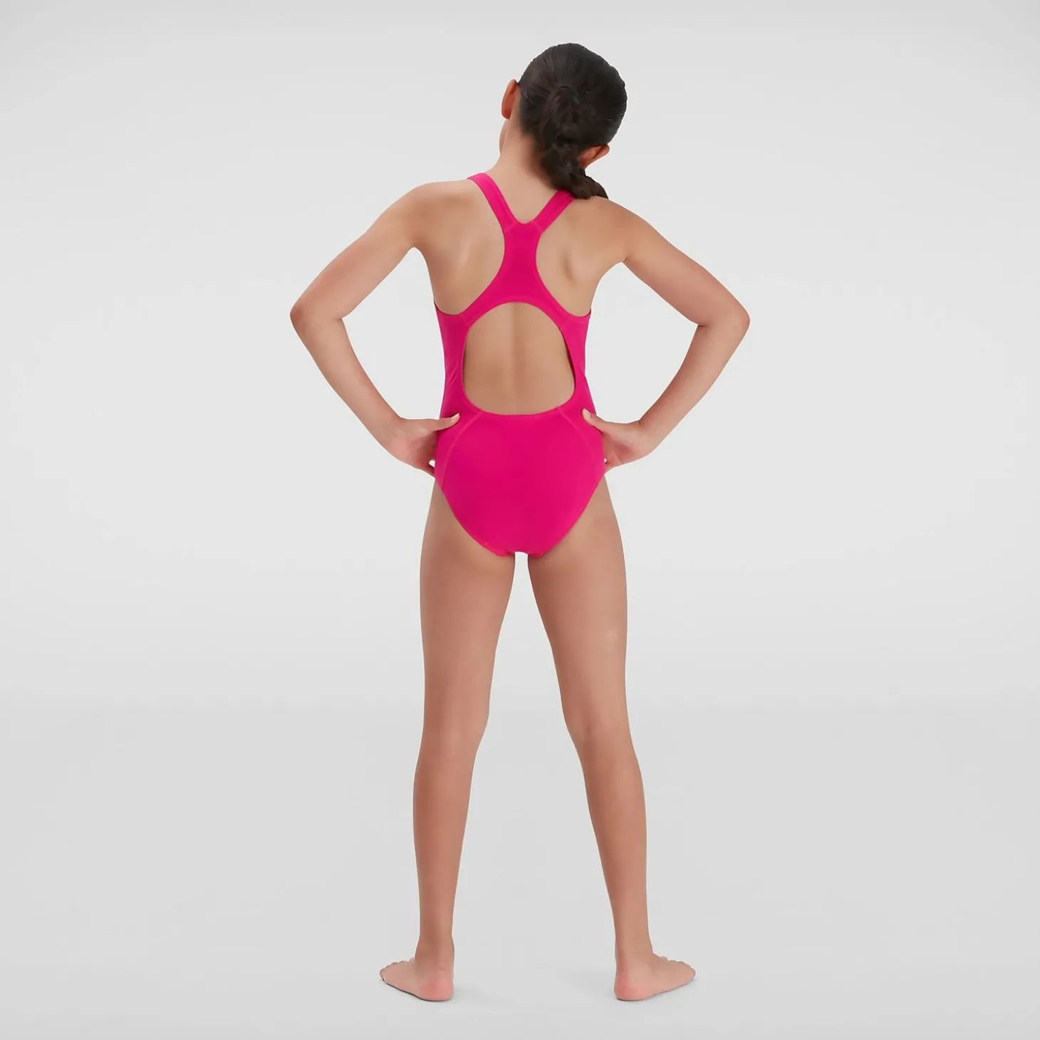 Store Maillot de bain Fille Eco Endurance+ Medalist rose Enfant Maillots De Bain