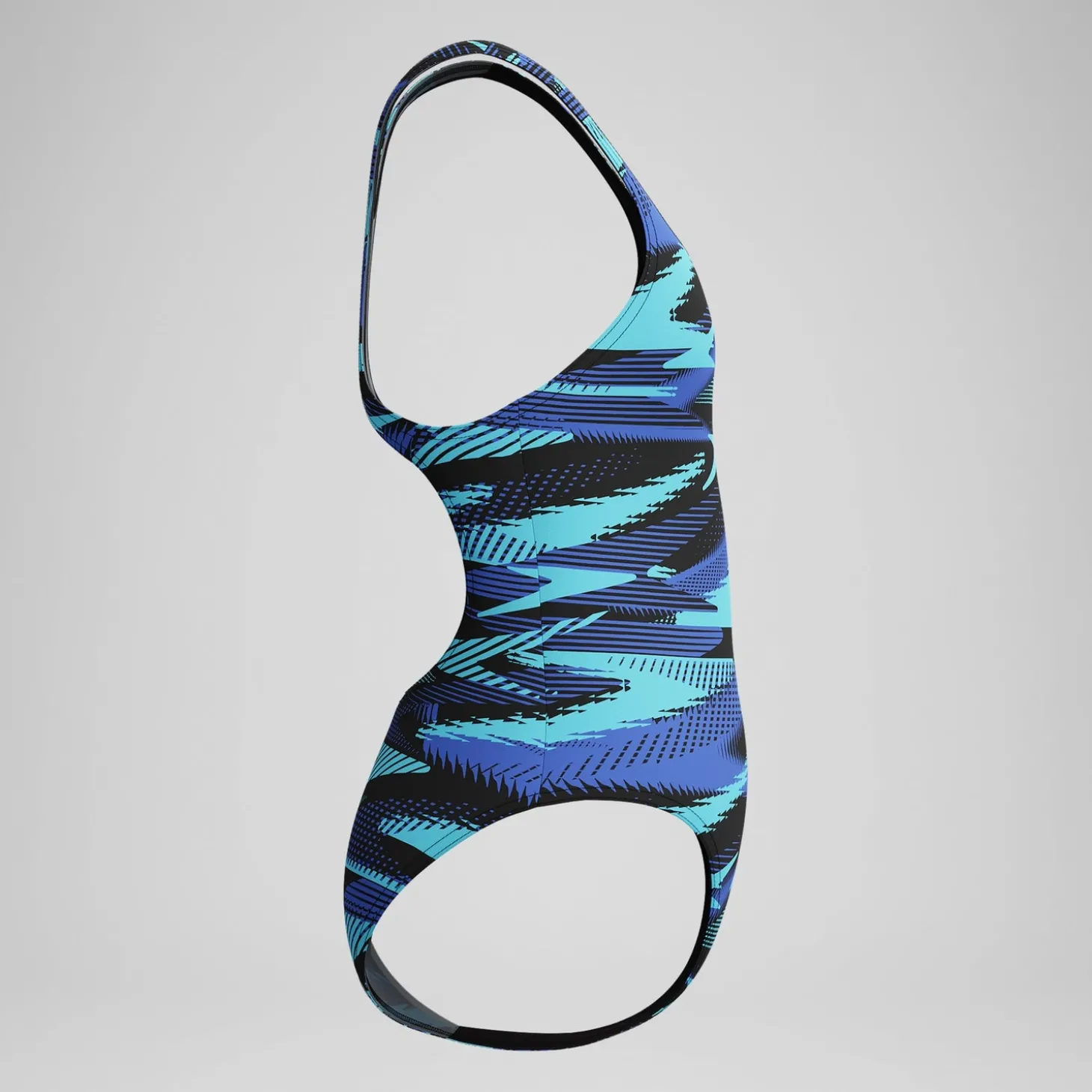 Discount Maillot de bain Fille HyperBoom Medalist imprimé bleu Enfant Maillots De Bain