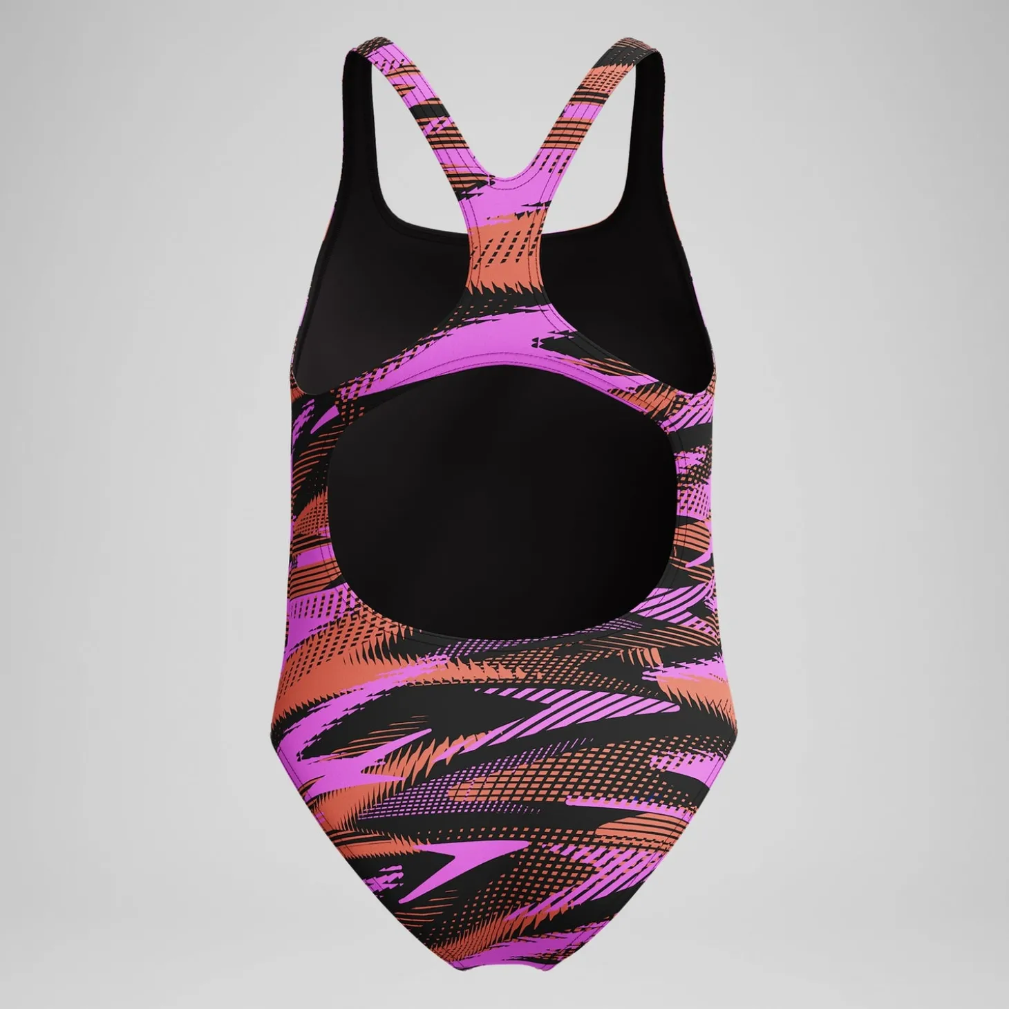 Discount Maillot de bain Fille HyperBoom Medalist imprimé noir/rose Enfant Maillots De Bain