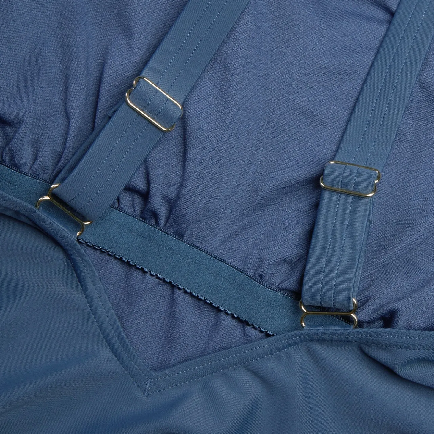 Sale Maillot de bain galbant à encolure carrée et imprimé pour Femmes Bleu épicéa/Bleu délavé Femme Maillots Galbant