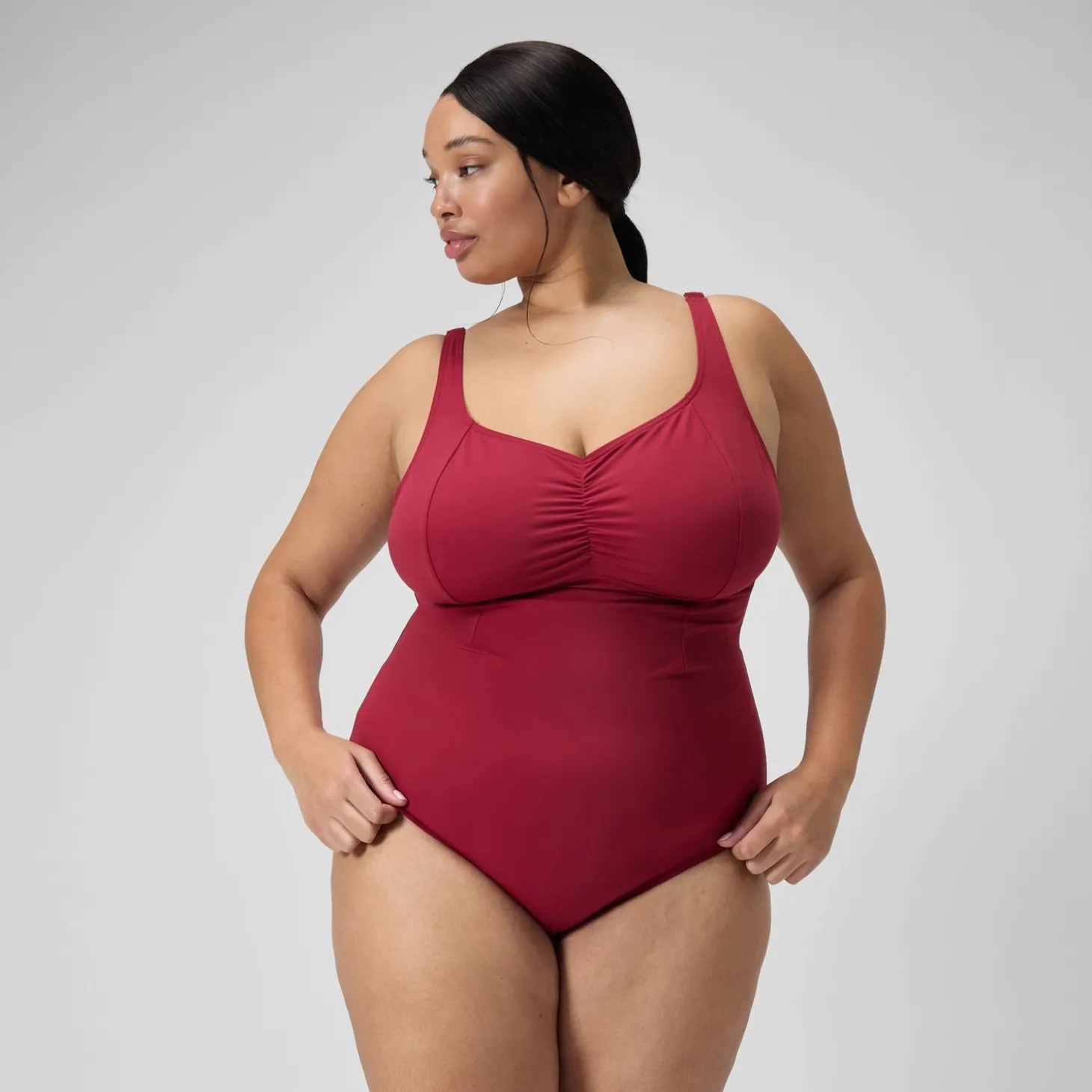 Store Maillot de bain galbant AquaNite pour Femmes (grandes tailles) Rouge basque Femme Maillots Galbant