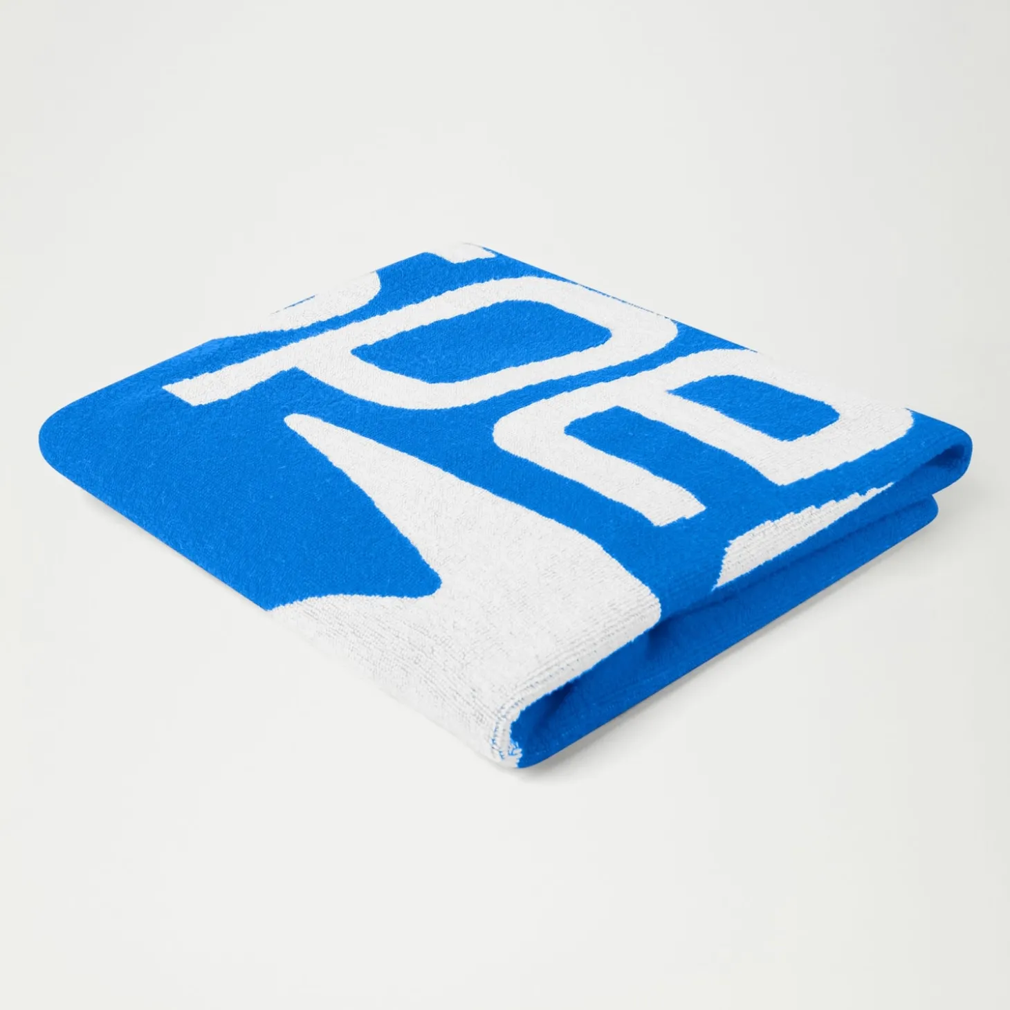 Shop Serviette de bain Logo bleu/blanc Femme Masques Tuba | Accessoires D'apprentissage