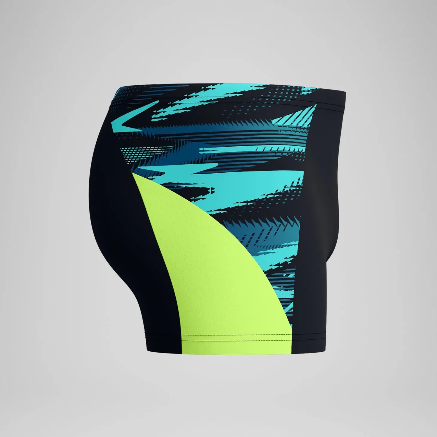 Outlet Short de bain Aquashort homme END+ MAX Splice noir/jaune Homme Aquashorts