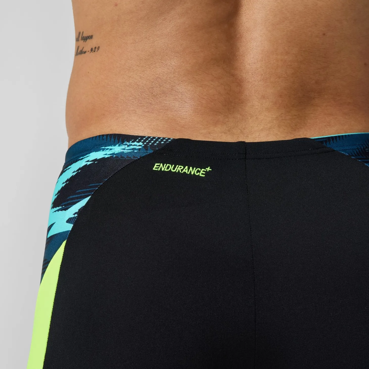 Outlet Short de bain Aquashort homme END+ MAX Splice noir/jaune Homme Aquashorts