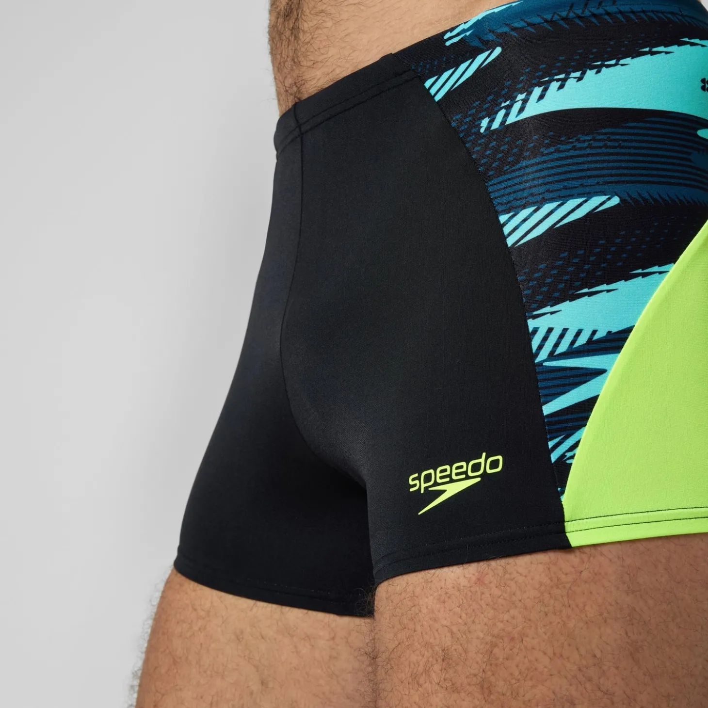 Outlet Short de bain Aquashort homme END+ MAX Splice noir/jaune Homme Aquashorts
