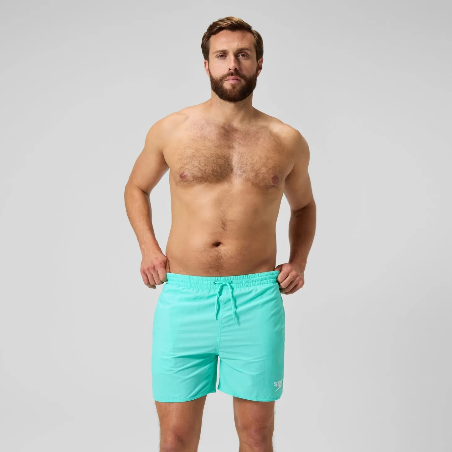 New Short de bain Essential 16 pouces bleu Homme Shorts De Bain