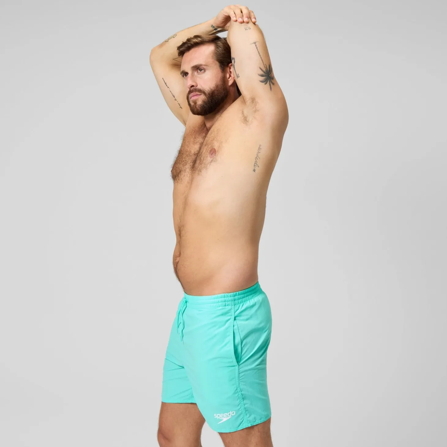 New Short de bain Essential 16 pouces bleu Homme Shorts De Bain