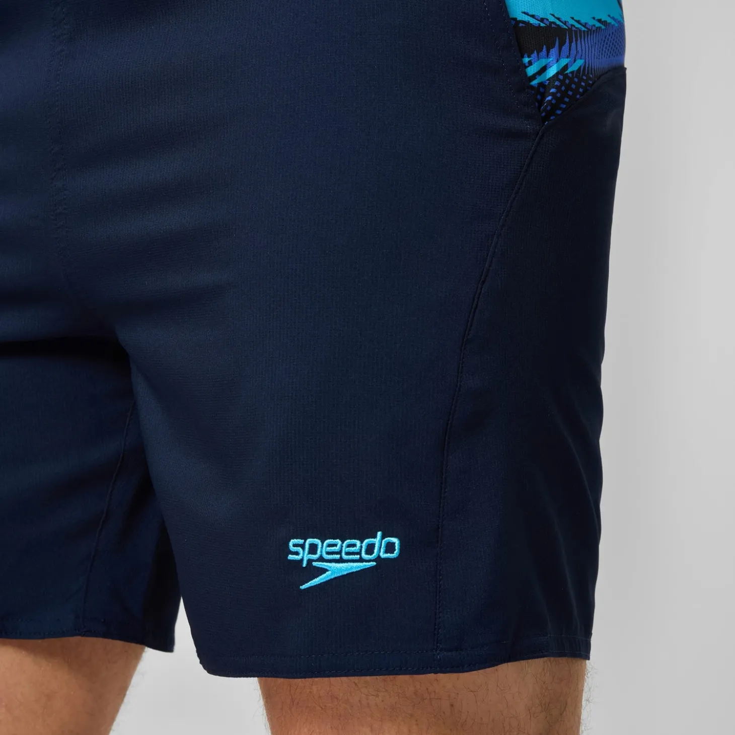 Flash Sale Short de bain homme à empiècement XPRESS LITE 16 pouces bleu Homme Shorts De Bain