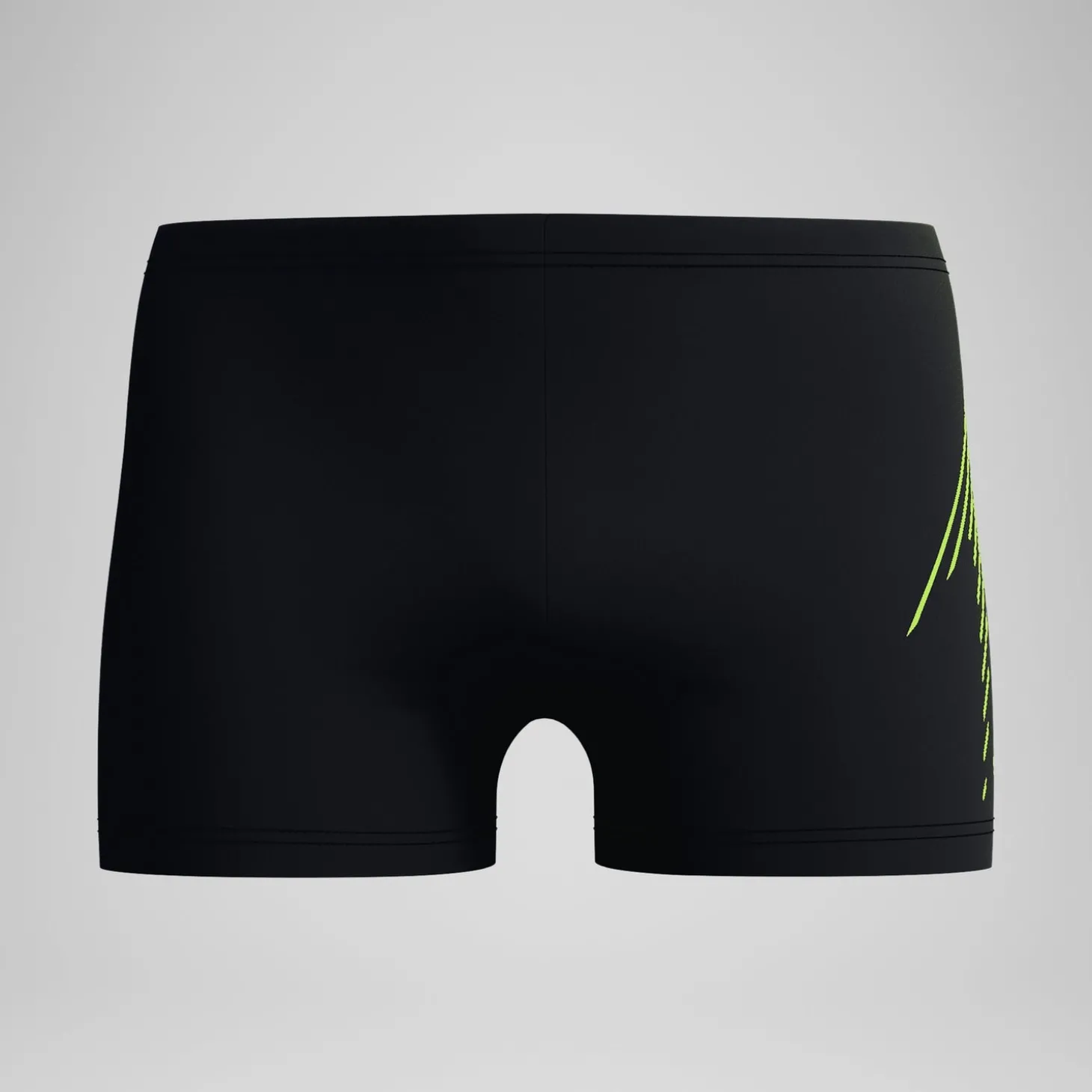 Discount Short de bain homme à imprimé intégral XPRESS LITE 18 pouces noir/jaune Homme Aquashorts