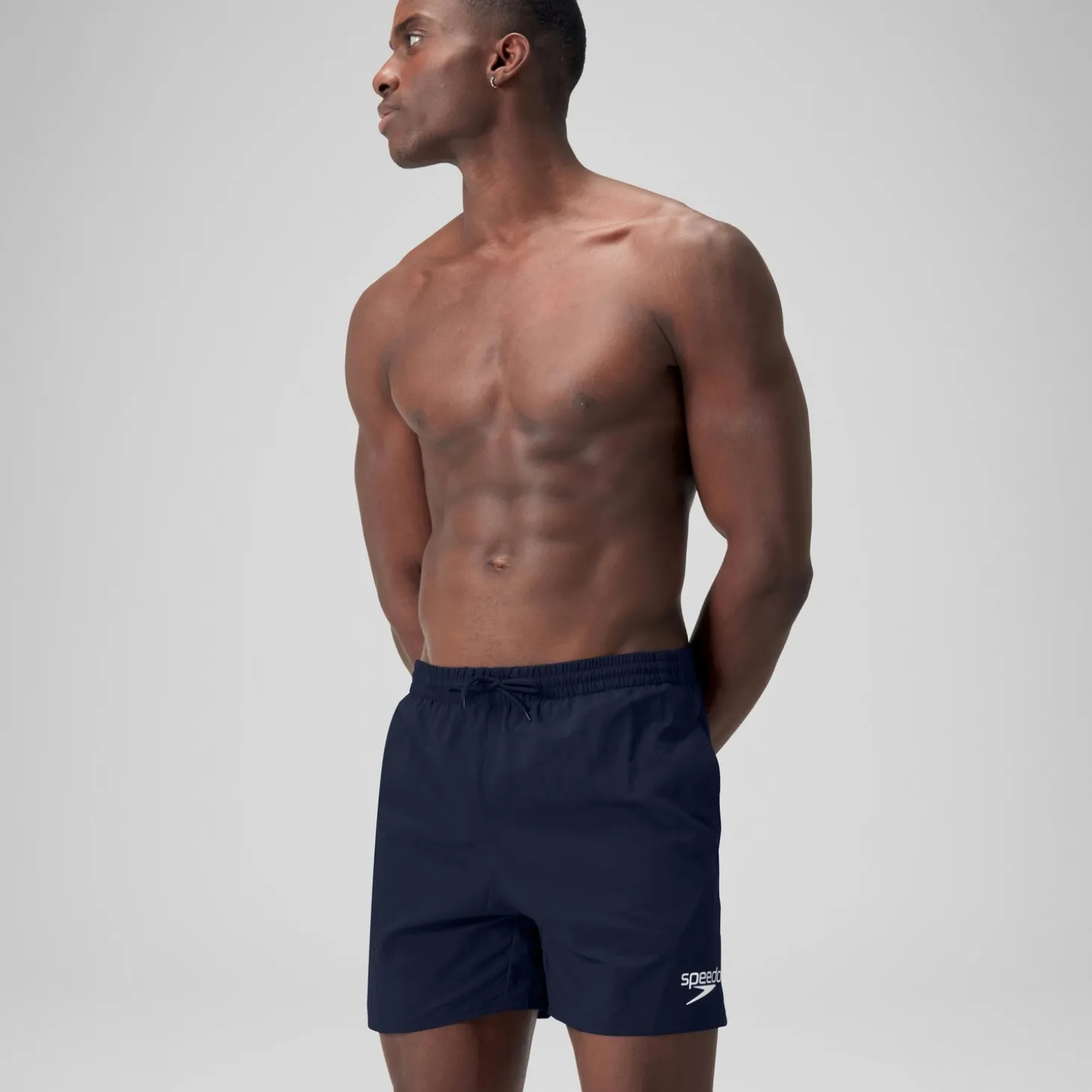 New Short de bain Homme Essential 40 cm bleu marin Homme Shorts De Bain