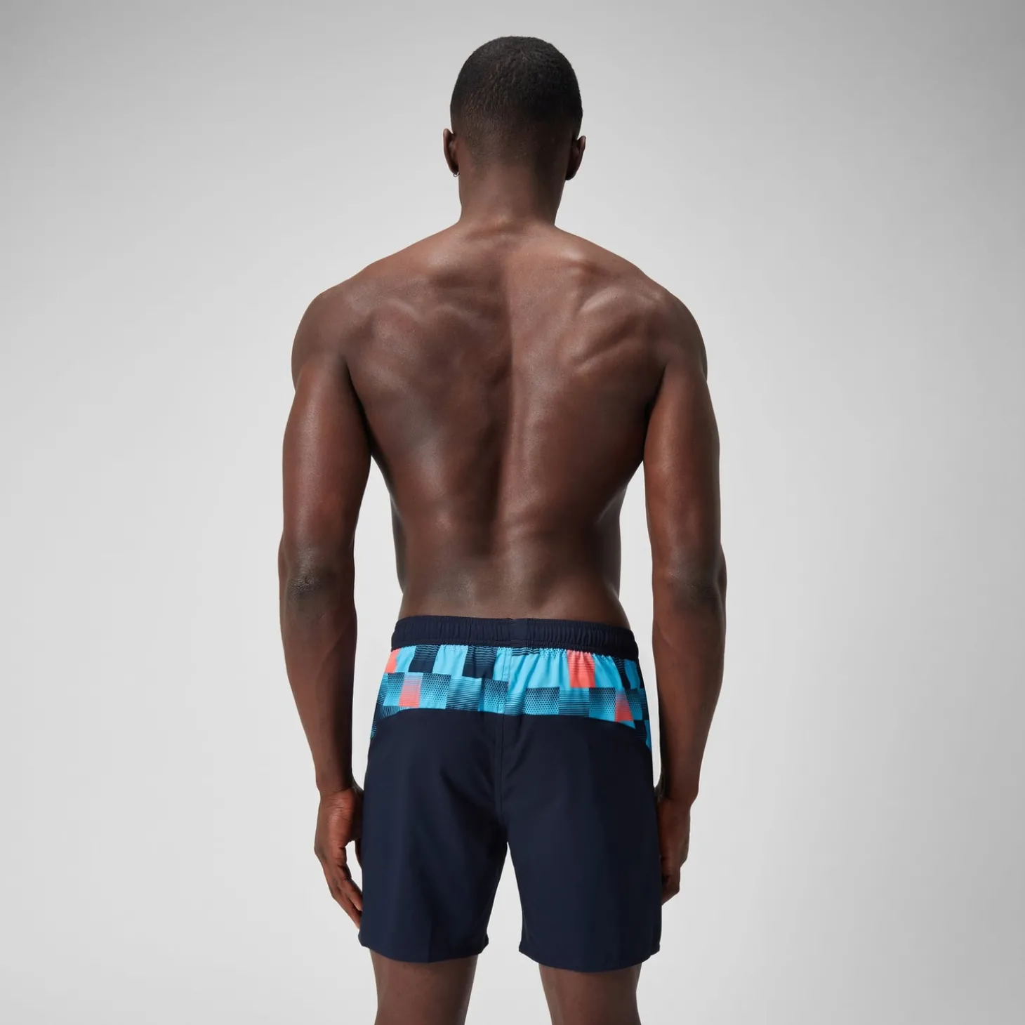 Sale Short de bain Hommes à empiècement XPRESS LITE 16 pouces pour Hommes Bleu Marine/Bleu Homme Shorts De Bain