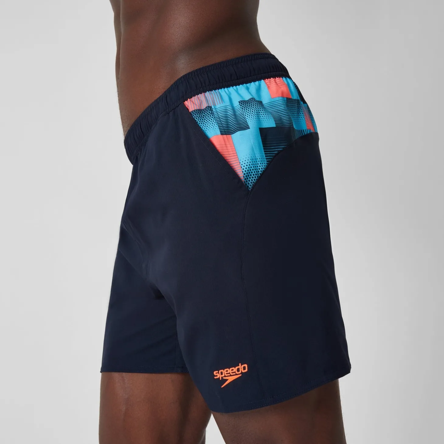Sale Short de bain Hommes à empiècement XPRESS LITE 16 pouces pour Hommes Bleu Marine/Bleu Homme Shorts De Bain