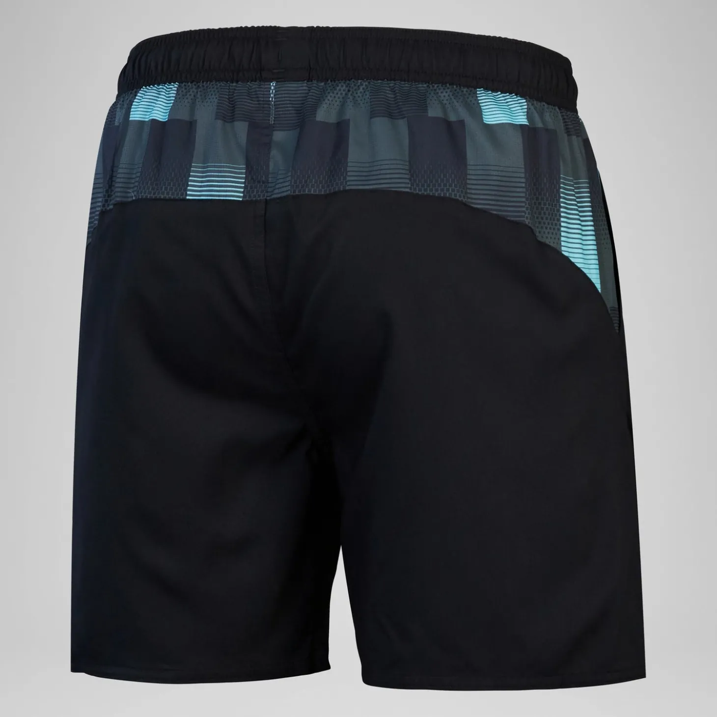 New Short de bain Hommes à empiècement XPRESS LITE 16 pouces pour Hommes Noir/Gris USA/Bleu marine Homme Shorts De Bain