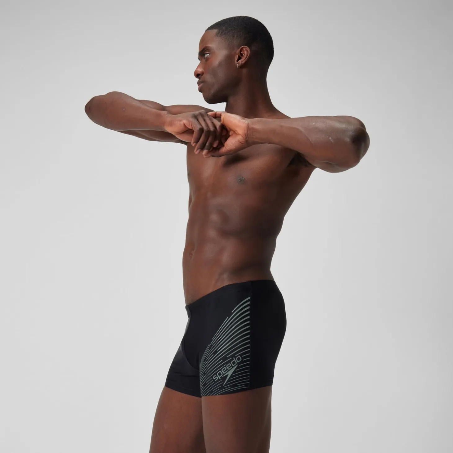 Outlet Short de bain Hommes Medley Logo pour Hommes Noir/Vert campagne Homme Aquashorts