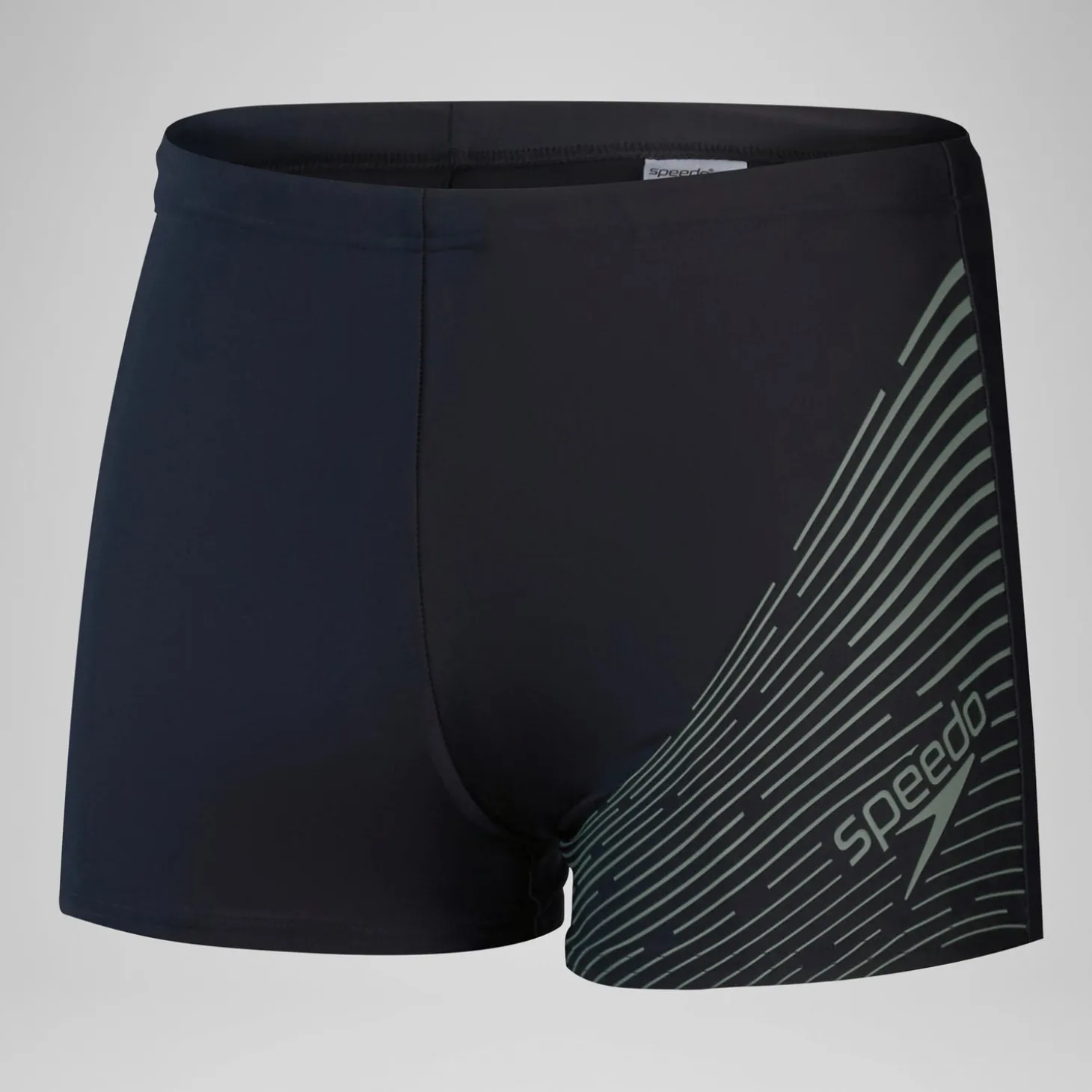 Outlet Short de bain Hommes Medley Logo pour Hommes Noir/Vert campagne Homme Aquashorts