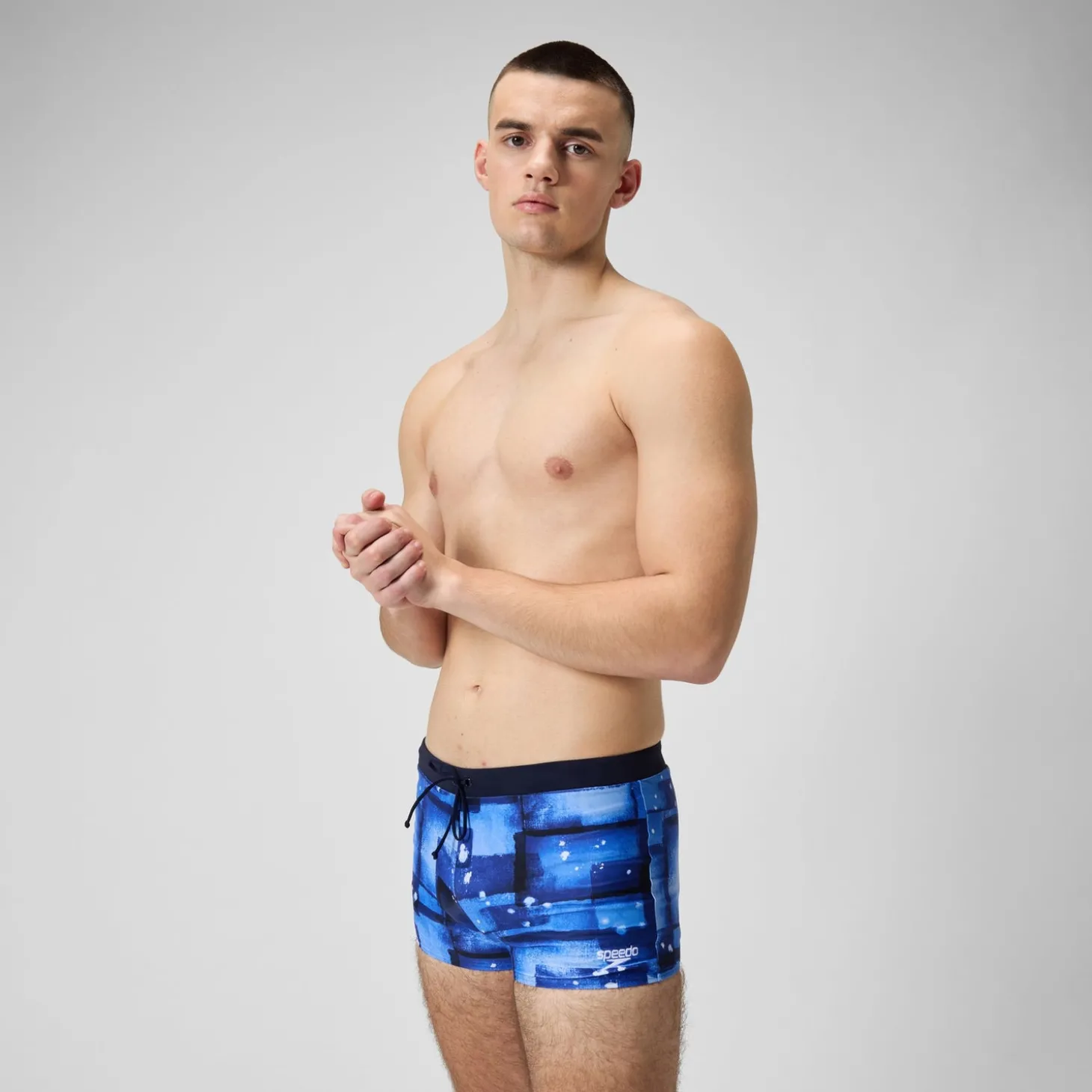 Clearance Short de bain Hommes Valmilton pour Hommes Bleu céruléen/Bleu zaffre/Bleu de Sèvres Homme Aquashorts