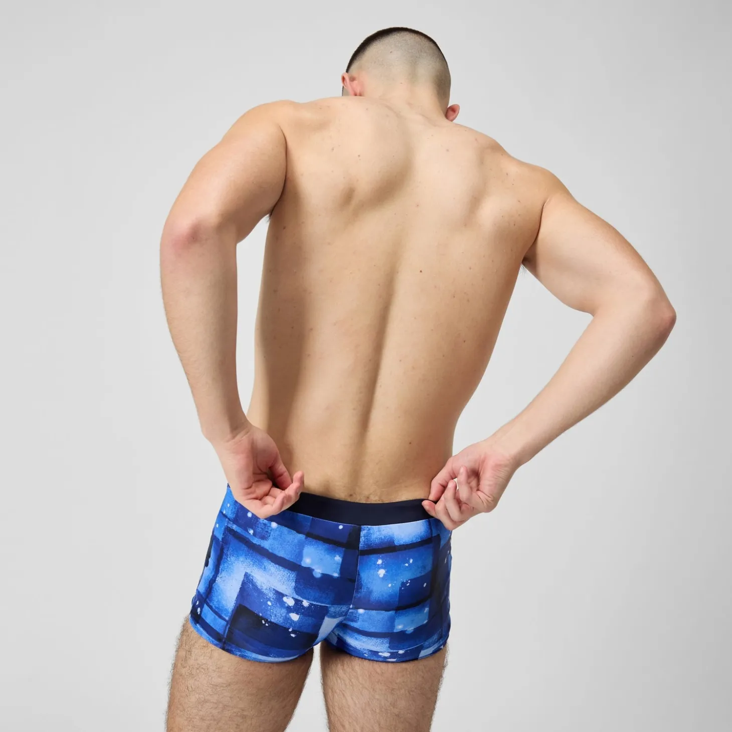 Clearance Short de bain Hommes Valmilton pour Hommes Bleu céruléen/Bleu zaffre/Bleu de Sèvres Homme Aquashorts