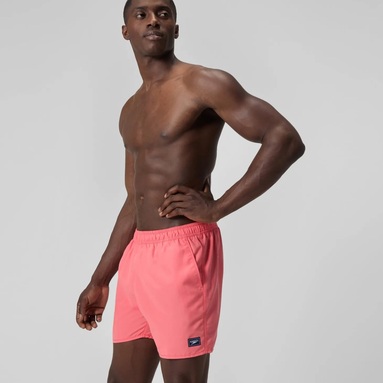 Discount Short de bain Prime Leisure 40 cm, hommes, corail Homme Aquashorts