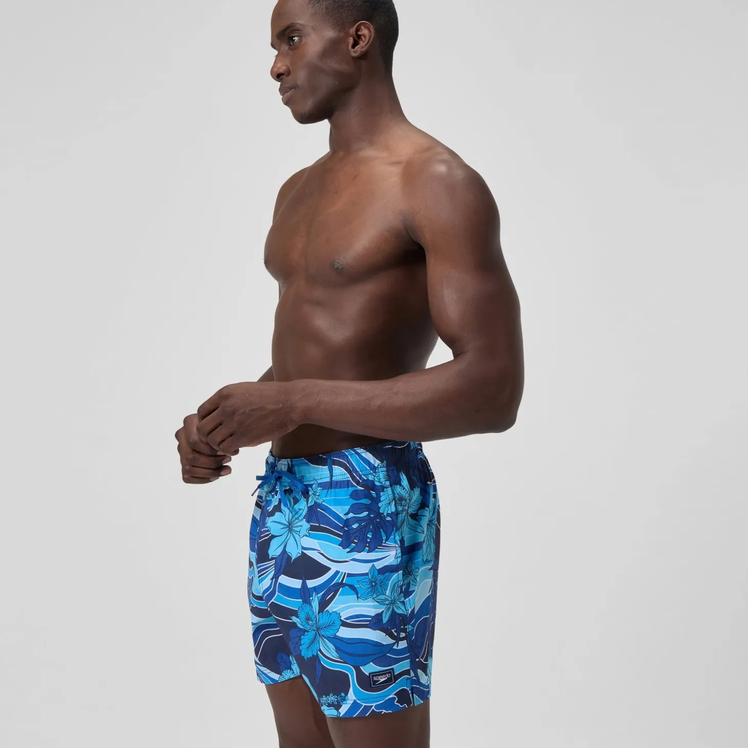 Online Short de bain Redondo Edge imprimé 40 cm, hommes, bleu marine/bleu Homme Shorts De Bain
