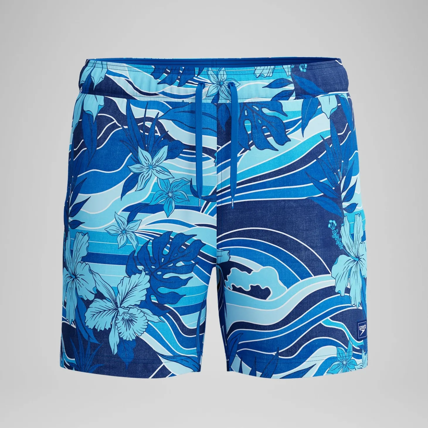 Online Short de bain Redondo Edge imprimé 40 cm, hommes, bleu marine/bleu Homme Shorts De Bain