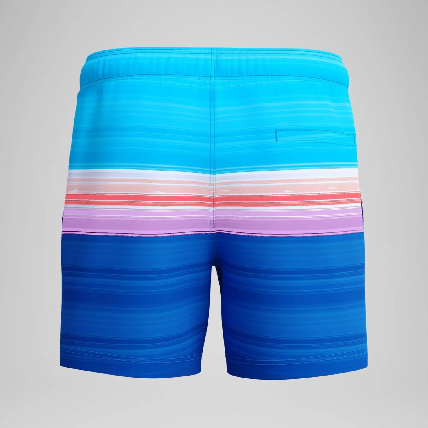Flash Sale Short de bain Redondo Edge imprimé 40 cm, hommes, bleu/rose Homme Shorts De Bain