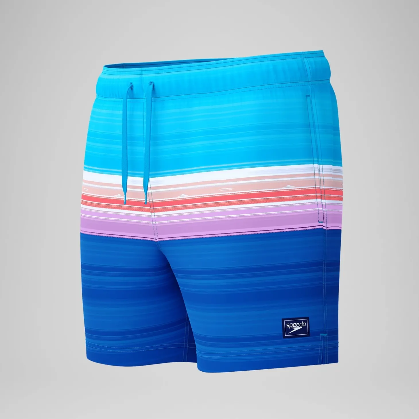 Flash Sale Short de bain Redondo Edge imprimé 40 cm, hommes, bleu/rose Homme Shorts De Bain