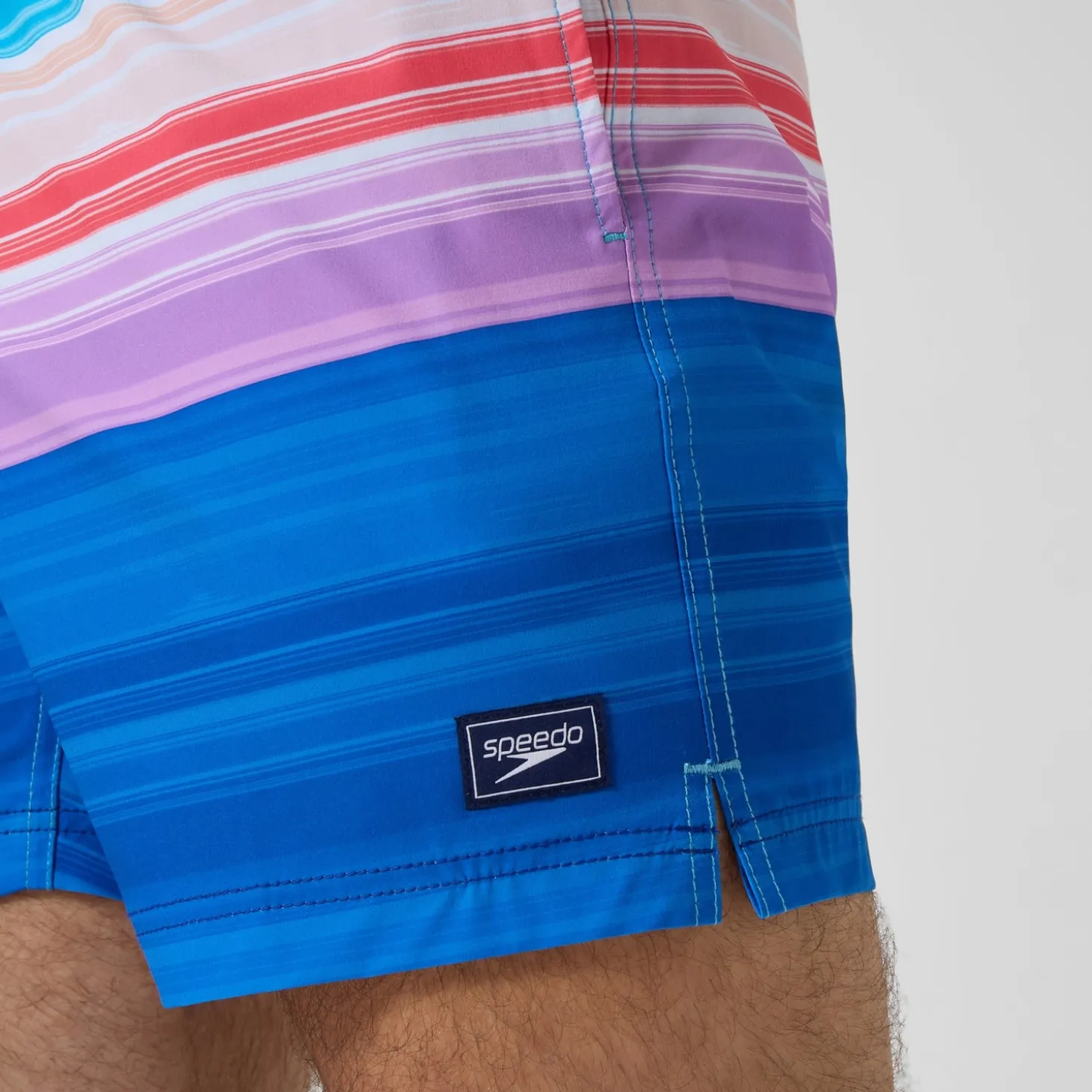 Flash Sale Short de bain Redondo Edge imprimé 40 cm, hommes, bleu/rose Homme Shorts De Bain