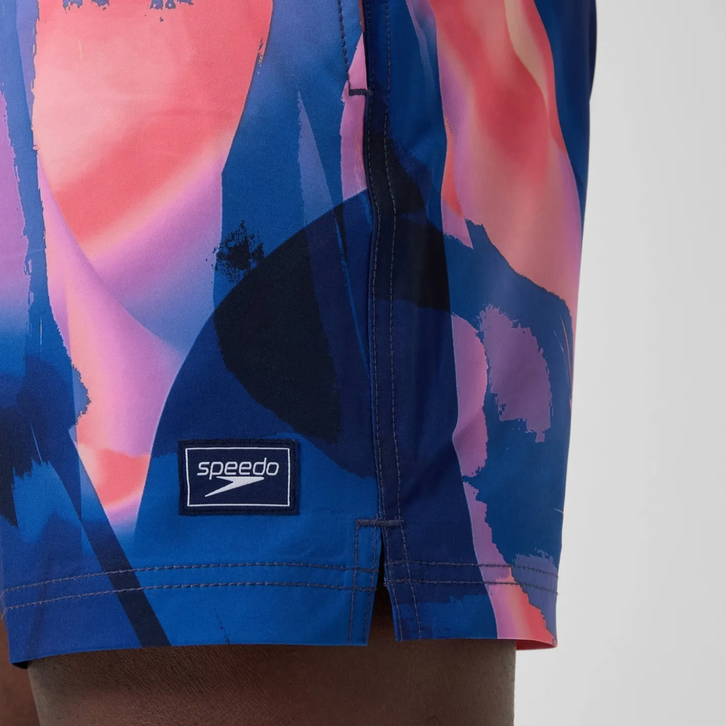 Flash Sale Short de bain Redondo Edge imprimé 40 cm, hommes, bleu/rose Homme Shorts De Bain