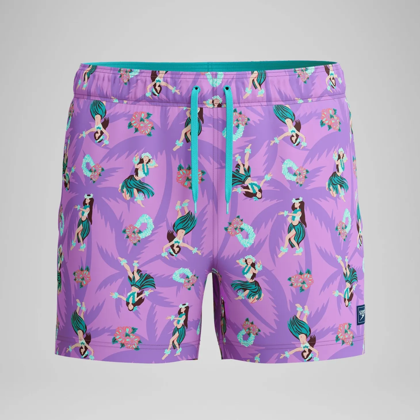 Outlet Short de bain Redondo Edge imprimé 35 cm, hommes, rose Homme Shorts De Bain