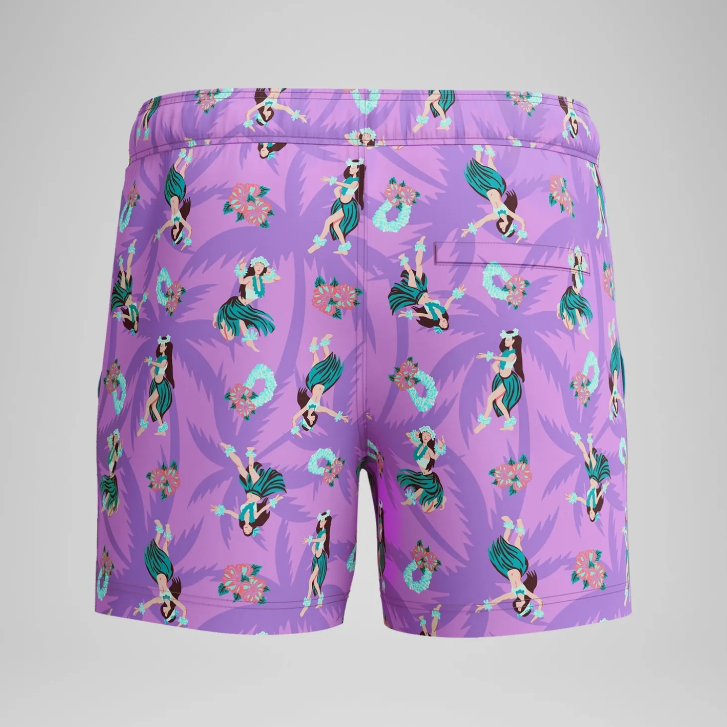 Outlet Short de bain Redondo Edge imprimé 35 cm, hommes, rose Homme Shorts De Bain