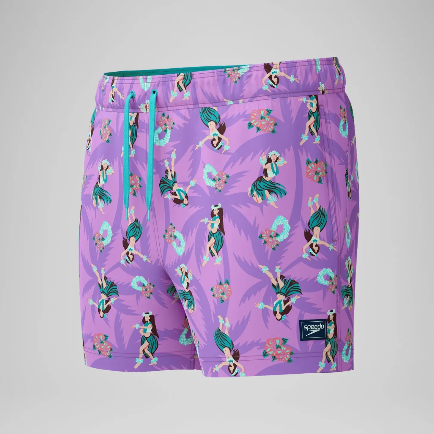 Outlet Short de bain Redondo Edge imprimé 35 cm, hommes, rose Homme Shorts De Bain