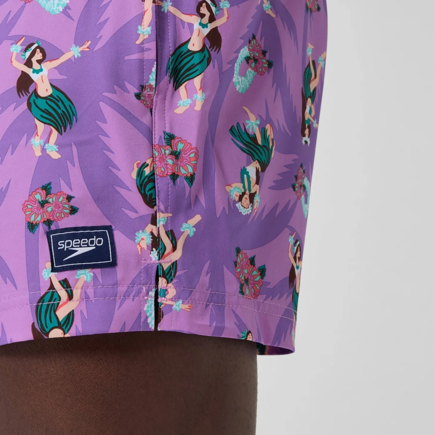 Outlet Short de bain Redondo Edge imprimé 35 cm, hommes, rose Homme Shorts De Bain