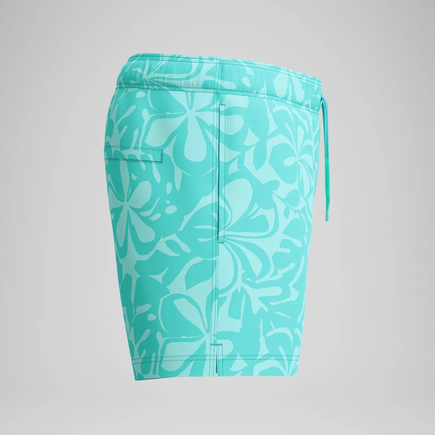 Best Sale Short de bain Redondo Edge imprimé 35 cm, hommes, turquoise Homme Shorts De Bain