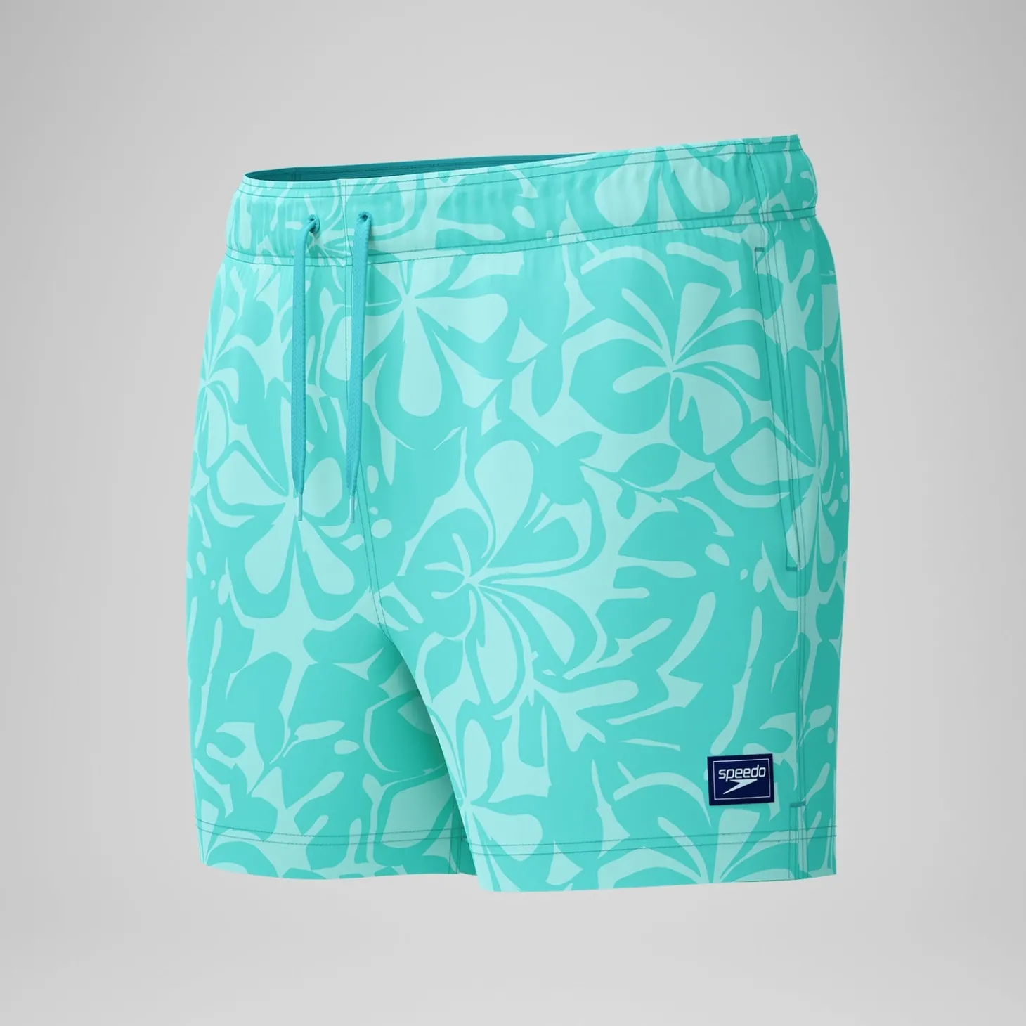 Best Sale Short de bain Redondo Edge imprimé 35 cm, hommes, turquoise Homme Shorts De Bain