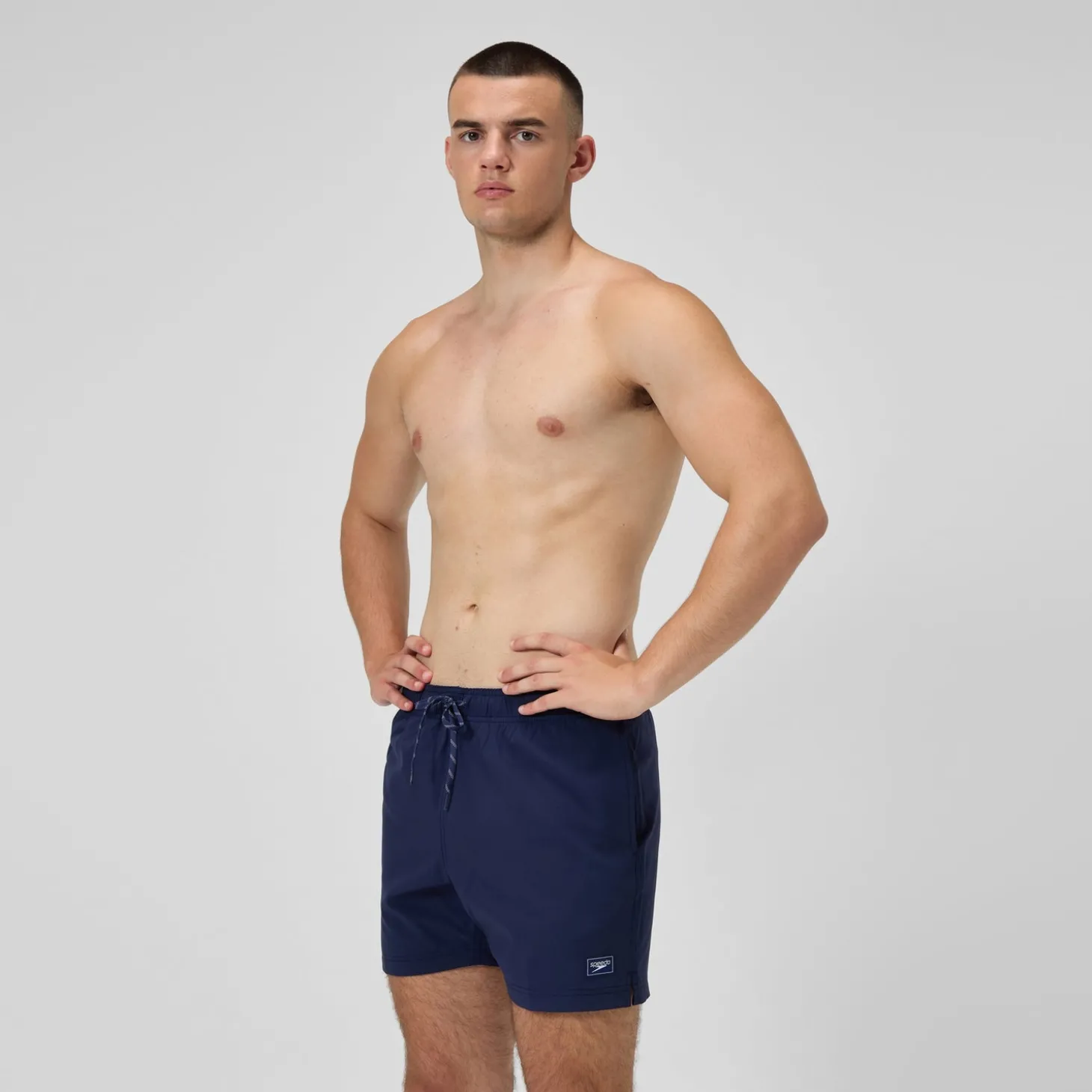 Flash Sale Short de bain Redondo Edge uni 40 cm, hommes, bleu marine Homme Shorts De Bain