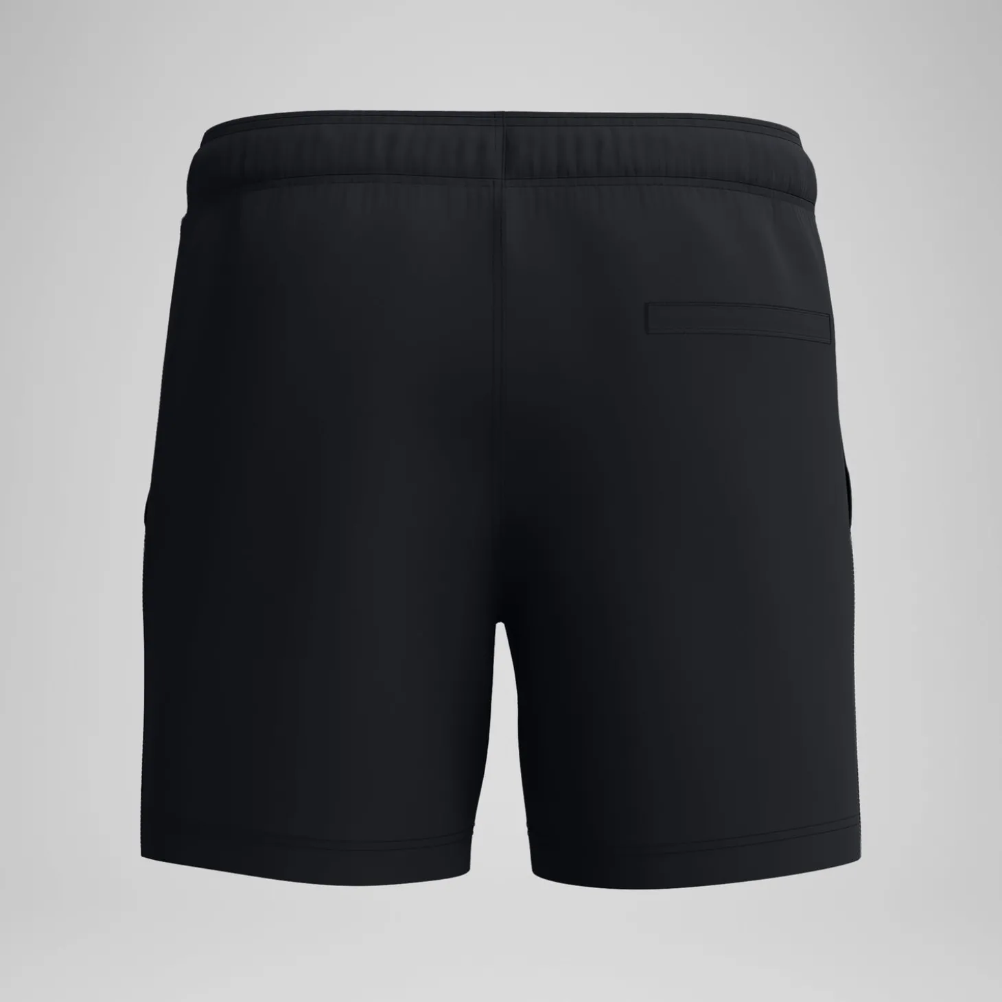 New Short de bain Redondo Edge uni 40 cm, hommes, noir Homme Shorts De Bain