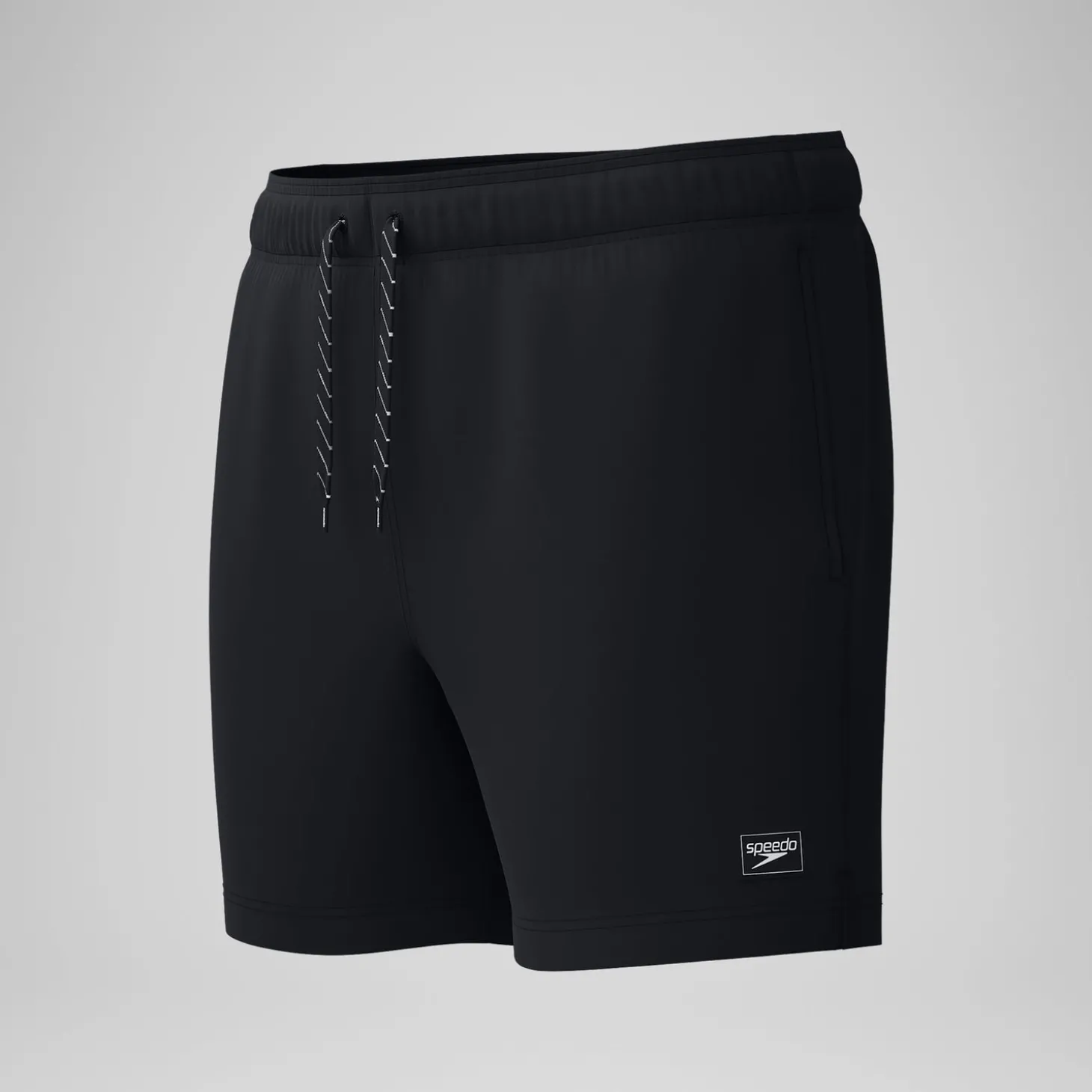 New Short de bain Redondo Edge uni 40 cm, hommes, noir Homme Shorts De Bain