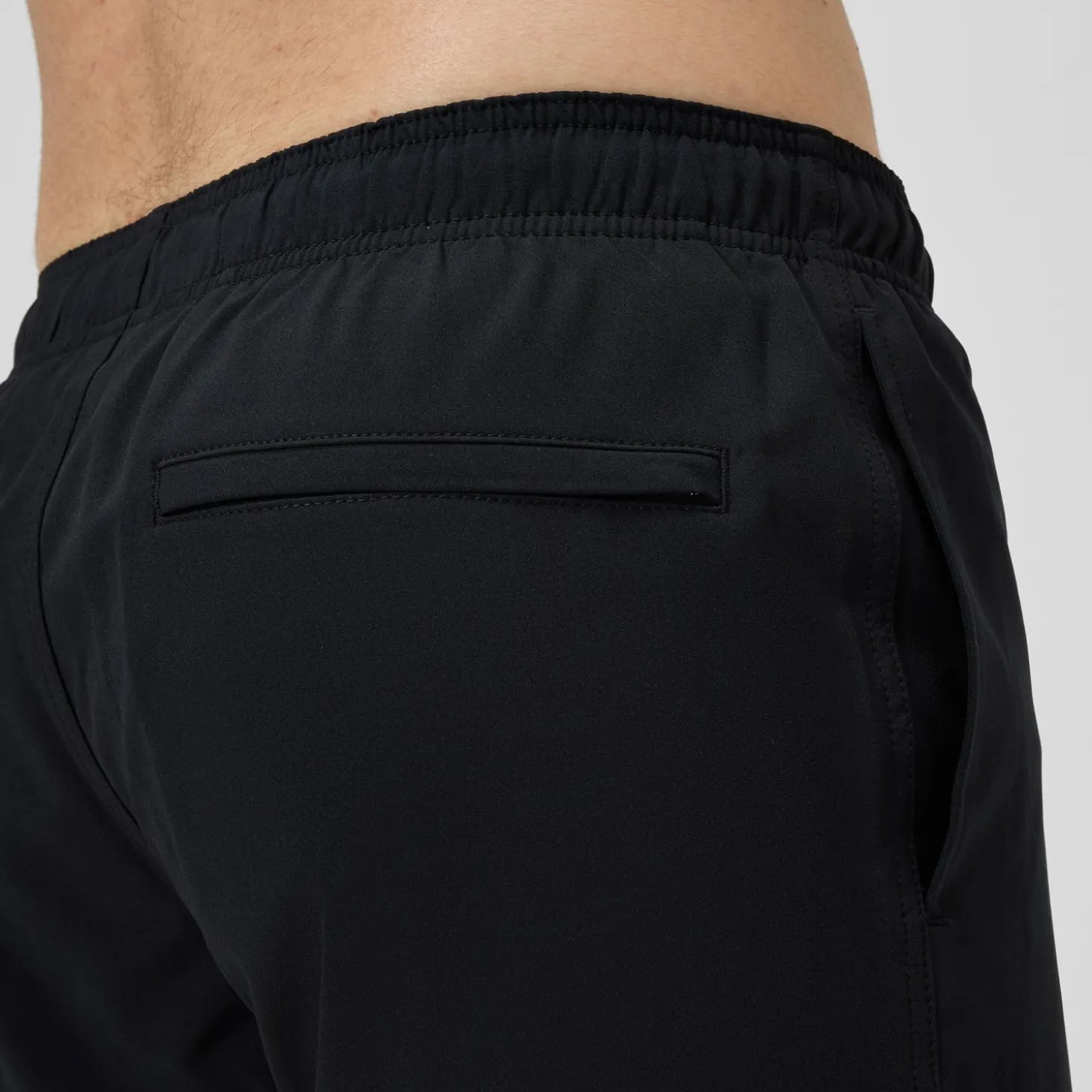 New Short de bain Redondo Edge uni 40 cm, hommes, noir Homme Shorts De Bain