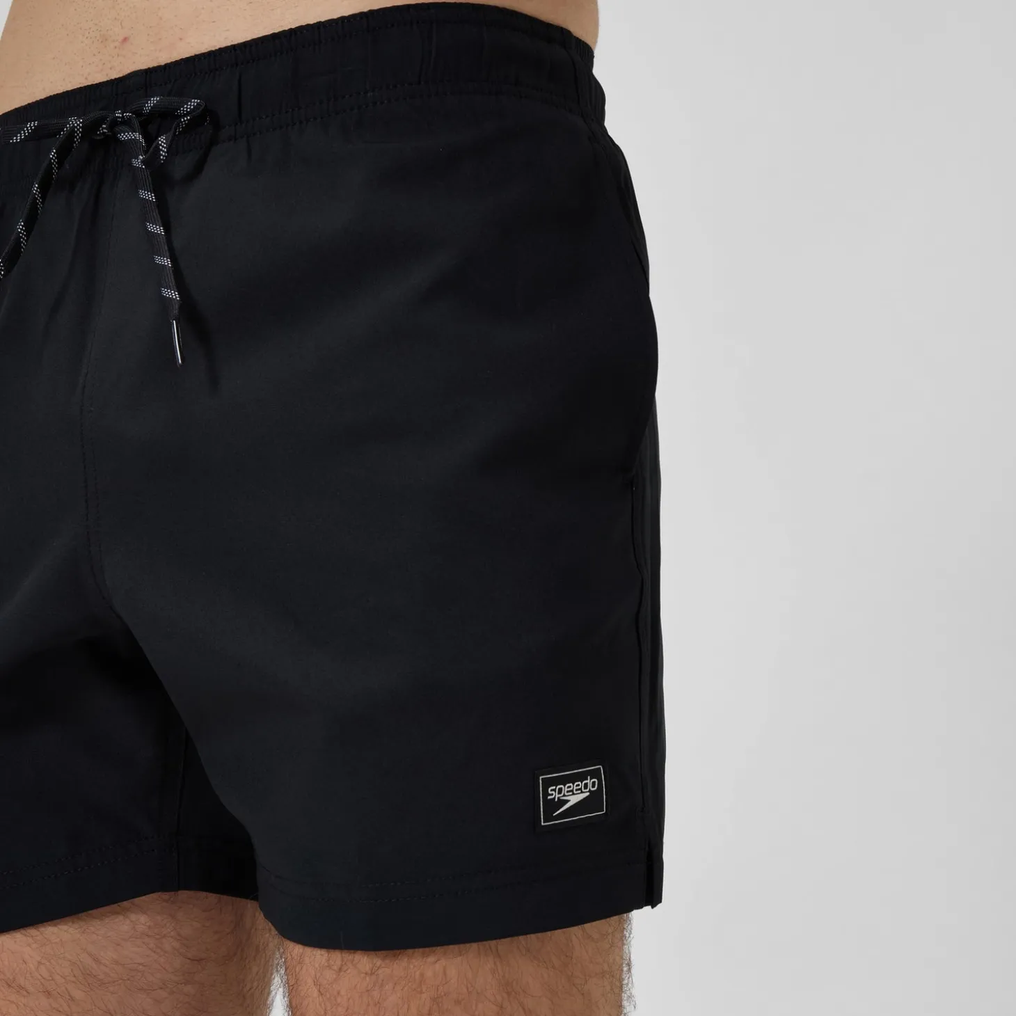 New Short de bain Redondo Edge uni 40 cm, hommes, noir Homme Shorts De Bain