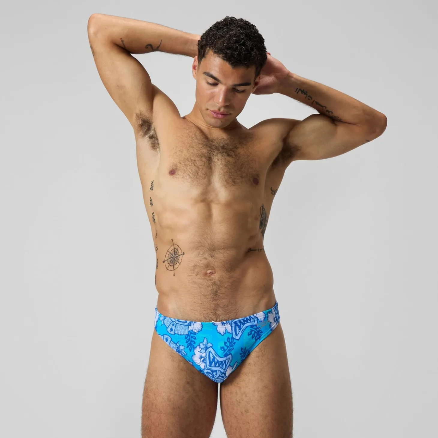 Best Slip Beachstar 5 cm, hommes, bleu Homme Slips De Bain