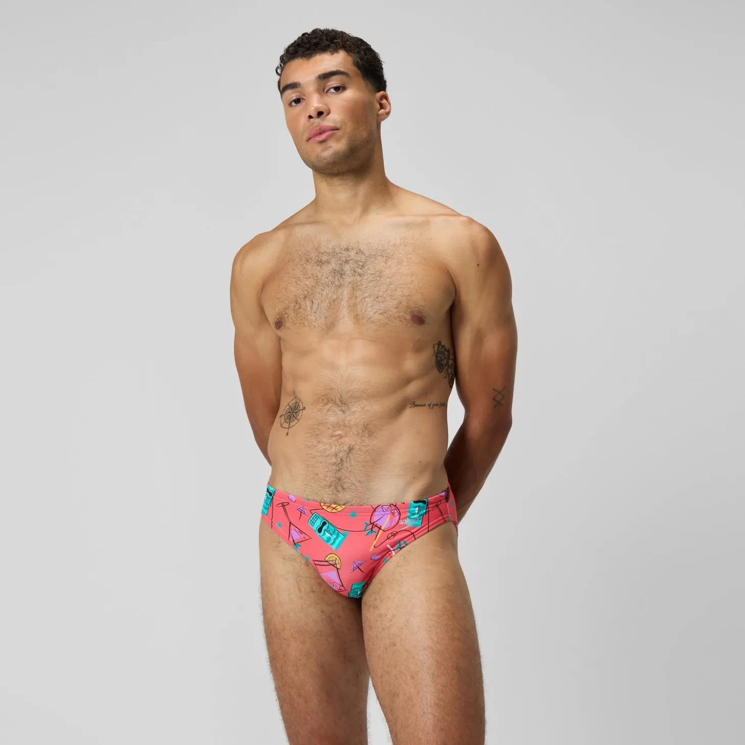 Sale Slip Beachstar 5 cm, hommes, orange Homme Slips De Bain