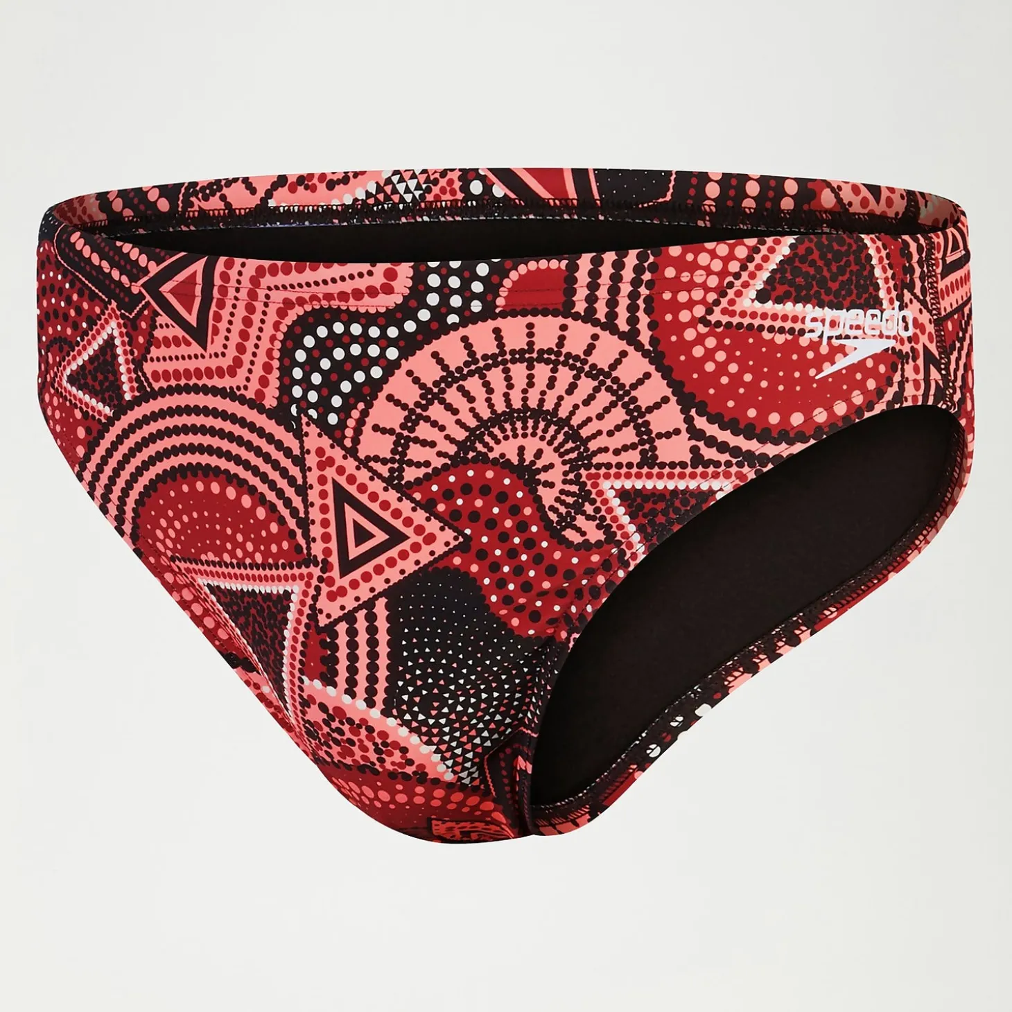 Outlet Slip de bain Escape Homme 5 cm sang de bœuf/corail Homme Slips De Bain