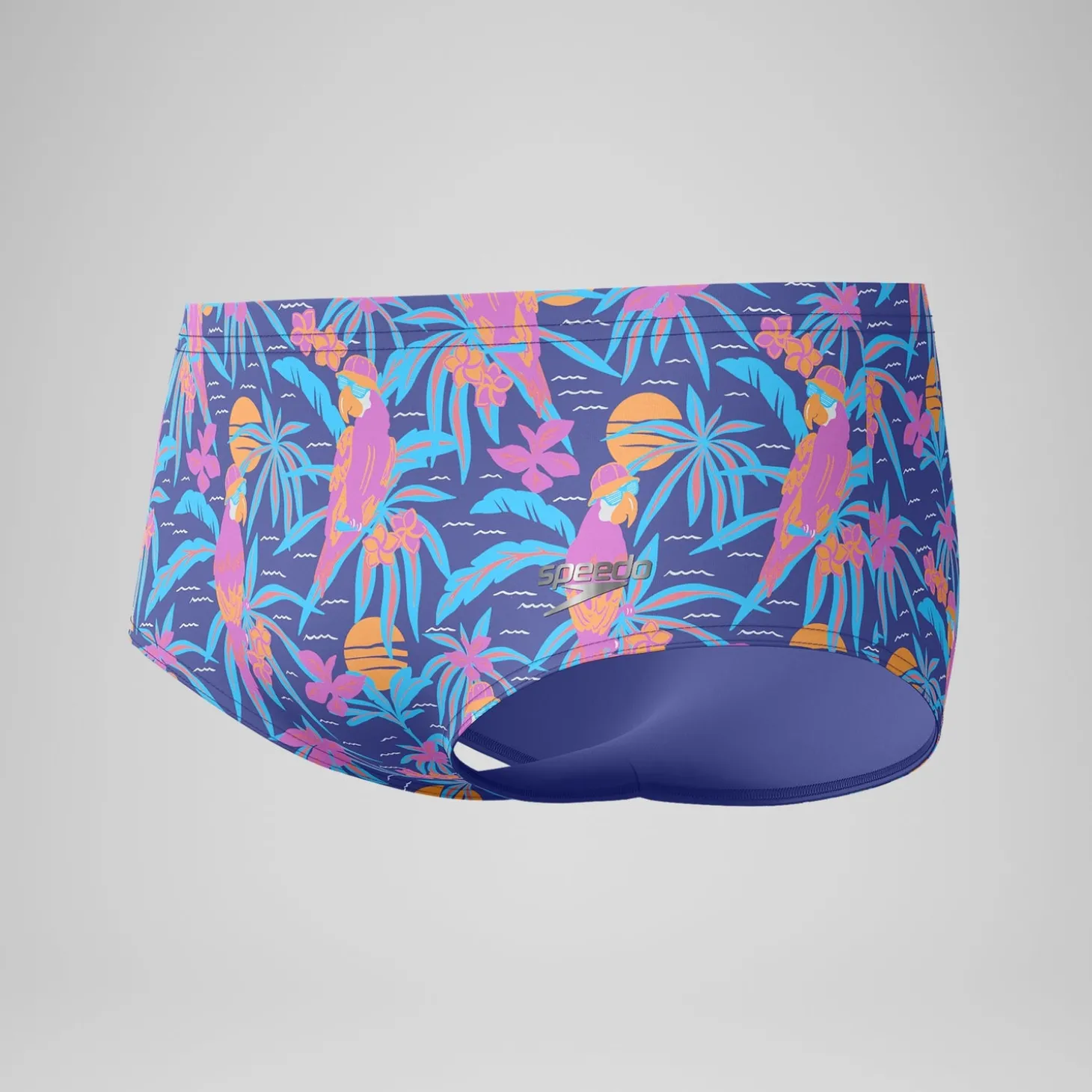 Online Slip de bain Homme Club Training imprimé 13,5 cm bleu marine/rose Homme Slips De Bain