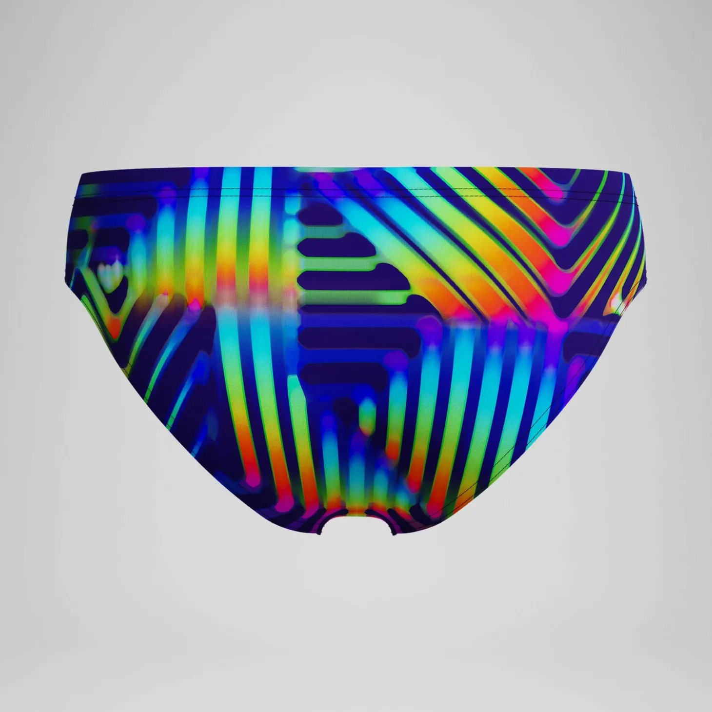 Shop Slip de bain Homme Club Training imprimé 8 cm bleu marine/vert Homme Slips De Bain